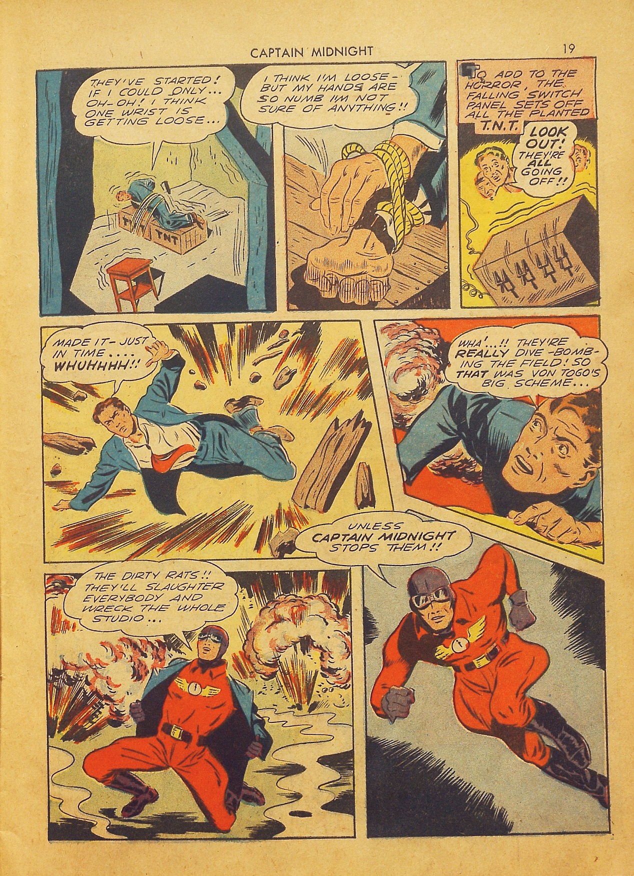 Read online Captain Midnight (1942) comic -  Issue #2 - 18