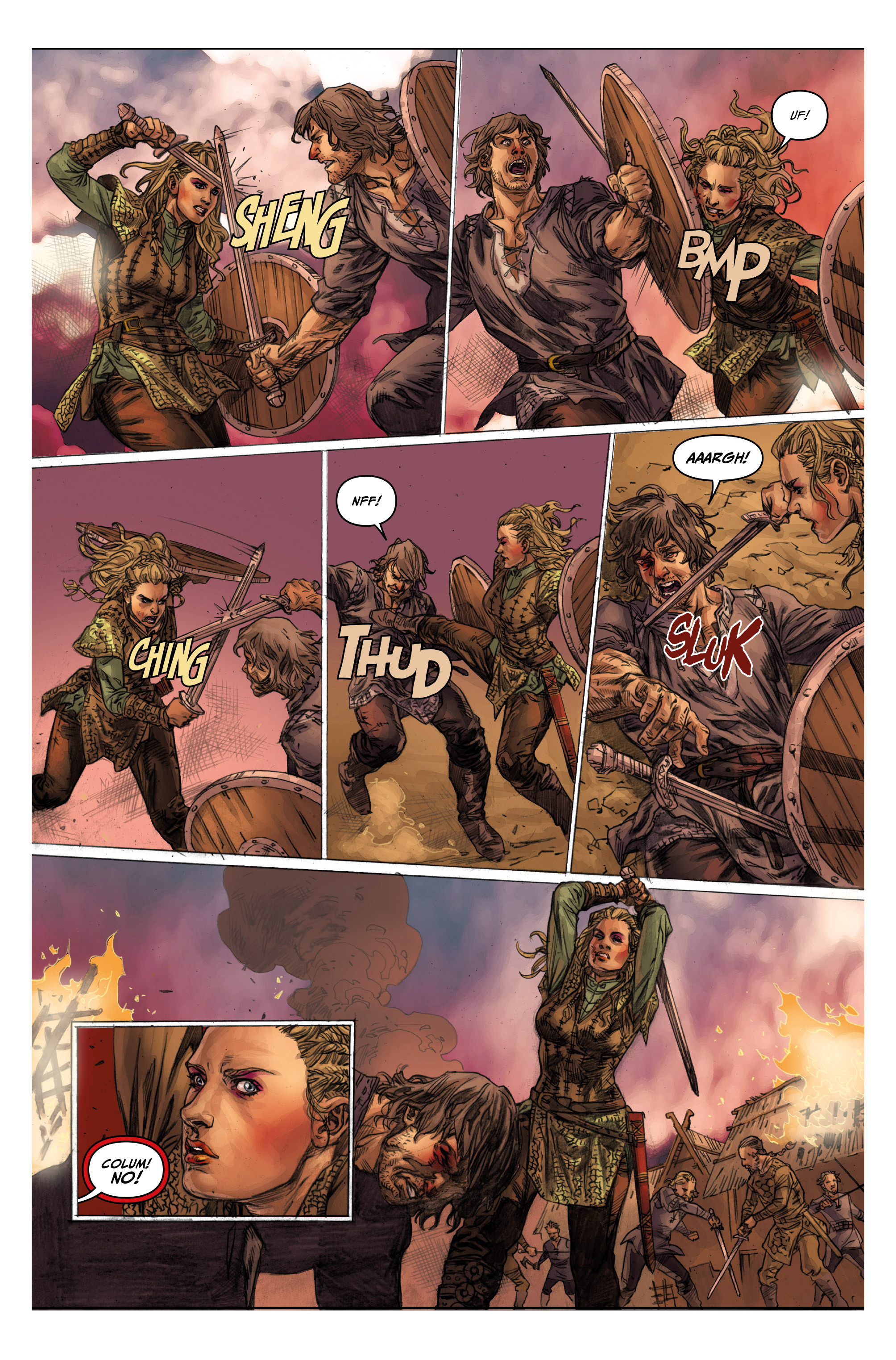 Read online Vikings: Uprising comic -  Issue #4 - 17