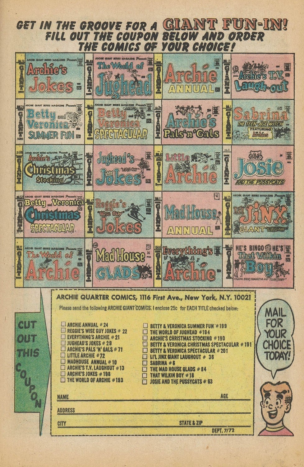 Read online The Adventures of Little Archie comic -  Issue #72 - 36