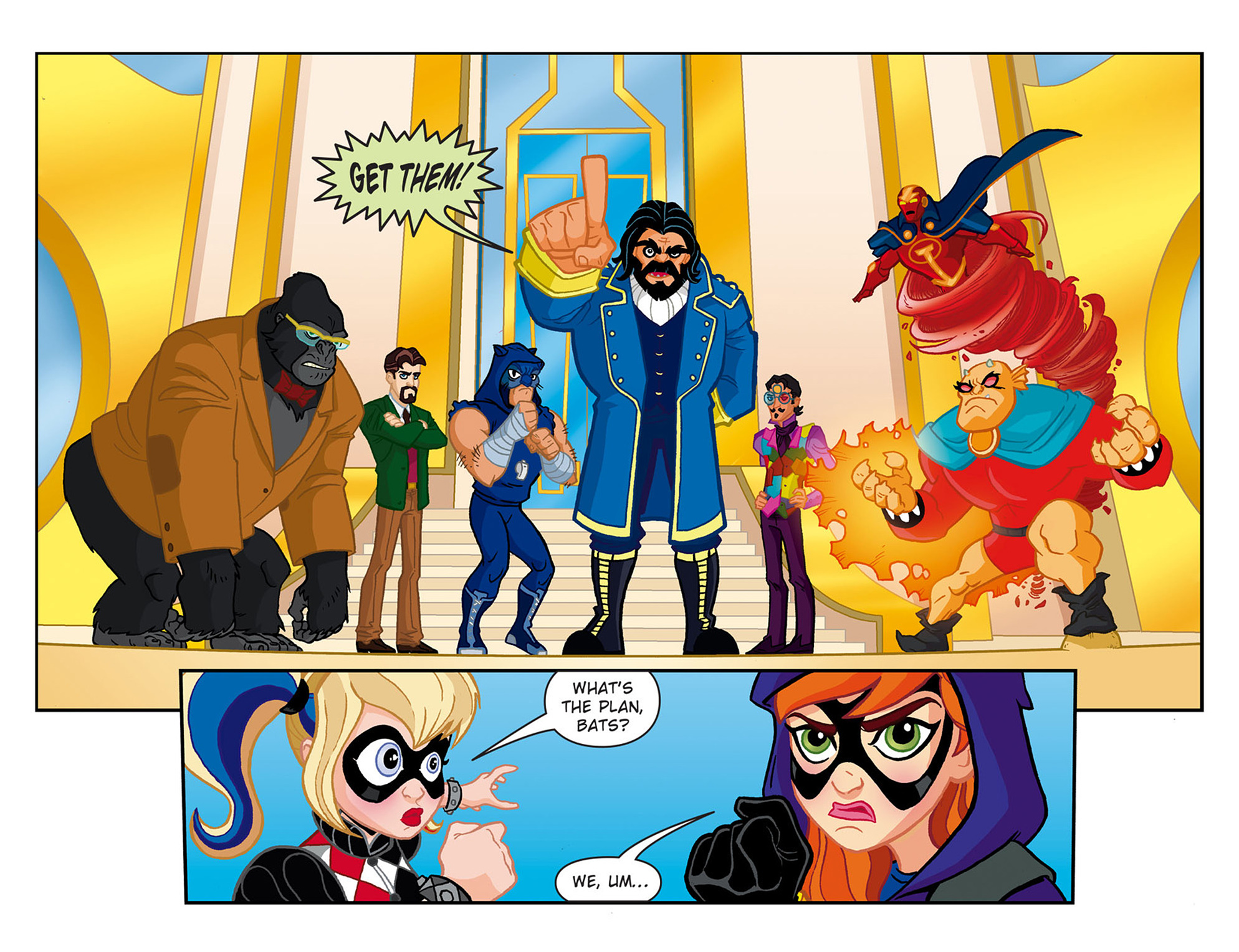 Read online DC Super Hero Girls: Past Times at Super Hero High comic -  Issue #9 - 4