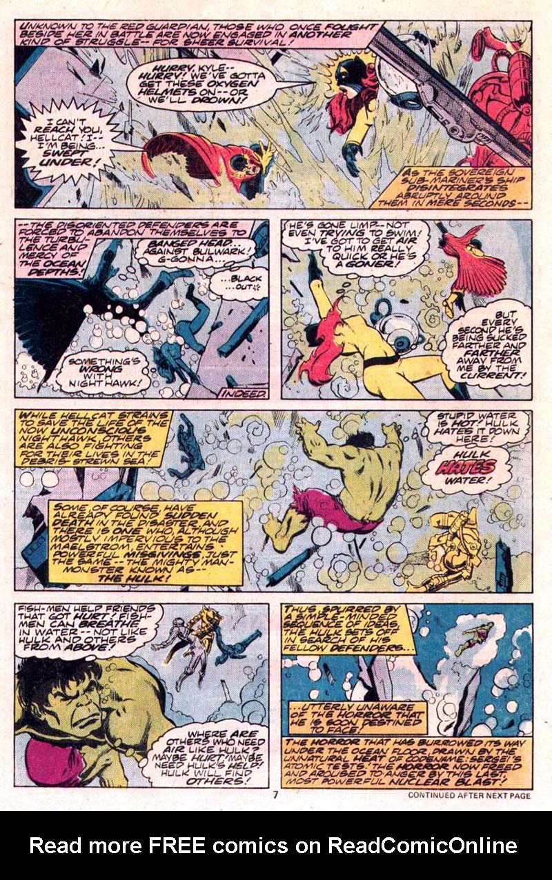 The Defenders (1972) Issue #54 #55 - English 7