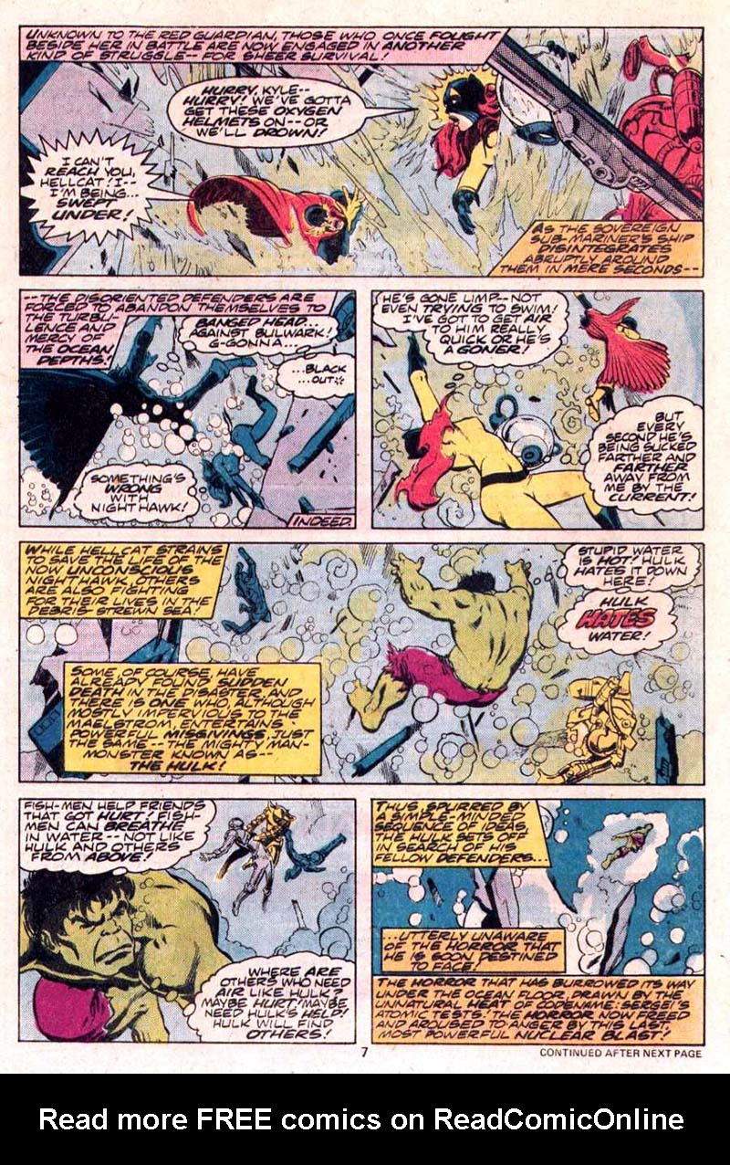 Read online The Defenders (1972) comic -  Issue #54 - 7