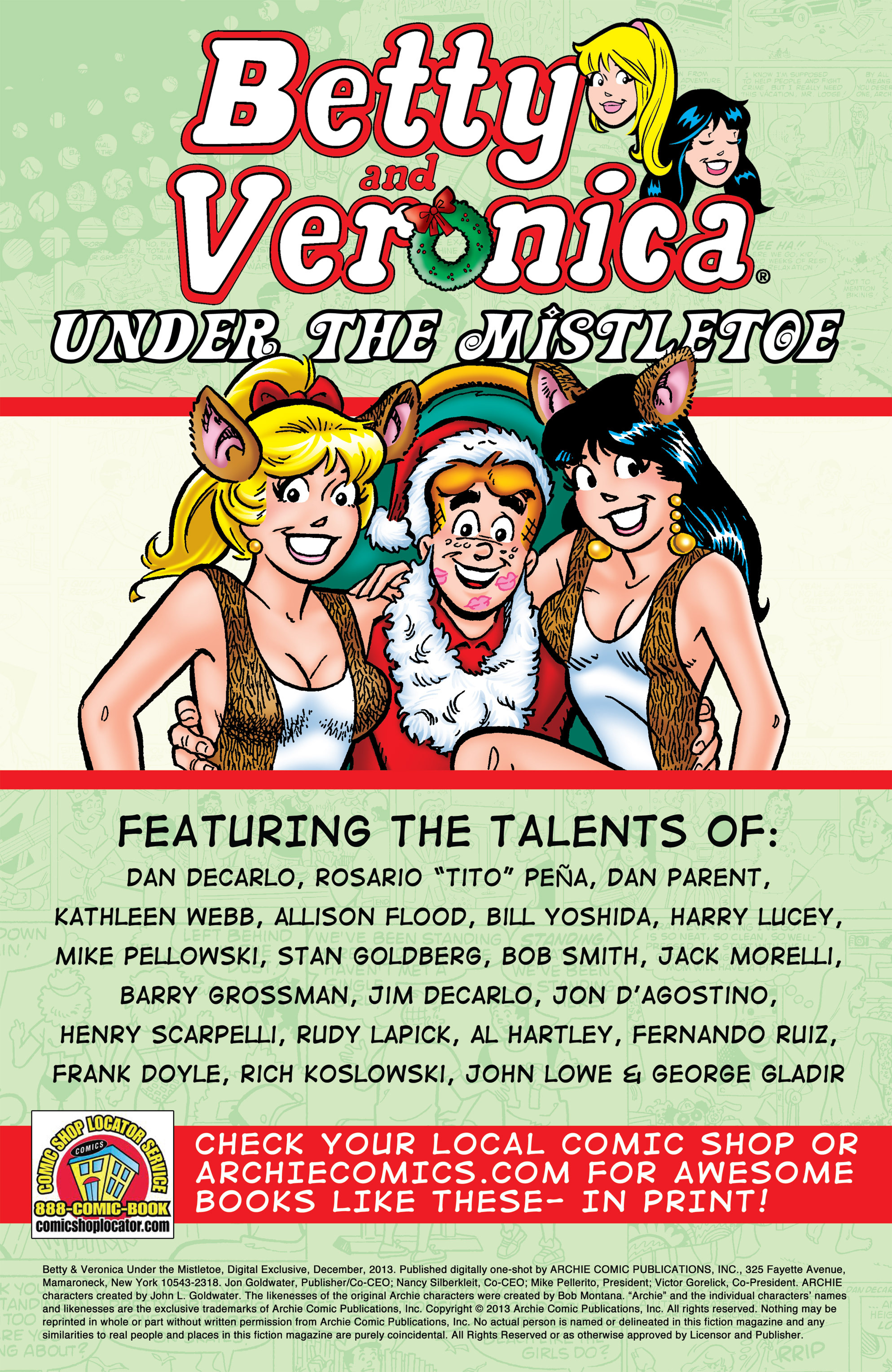 Read online Betty and Veronica: Under the Mistletoe comic -  Issue # TPB - 2