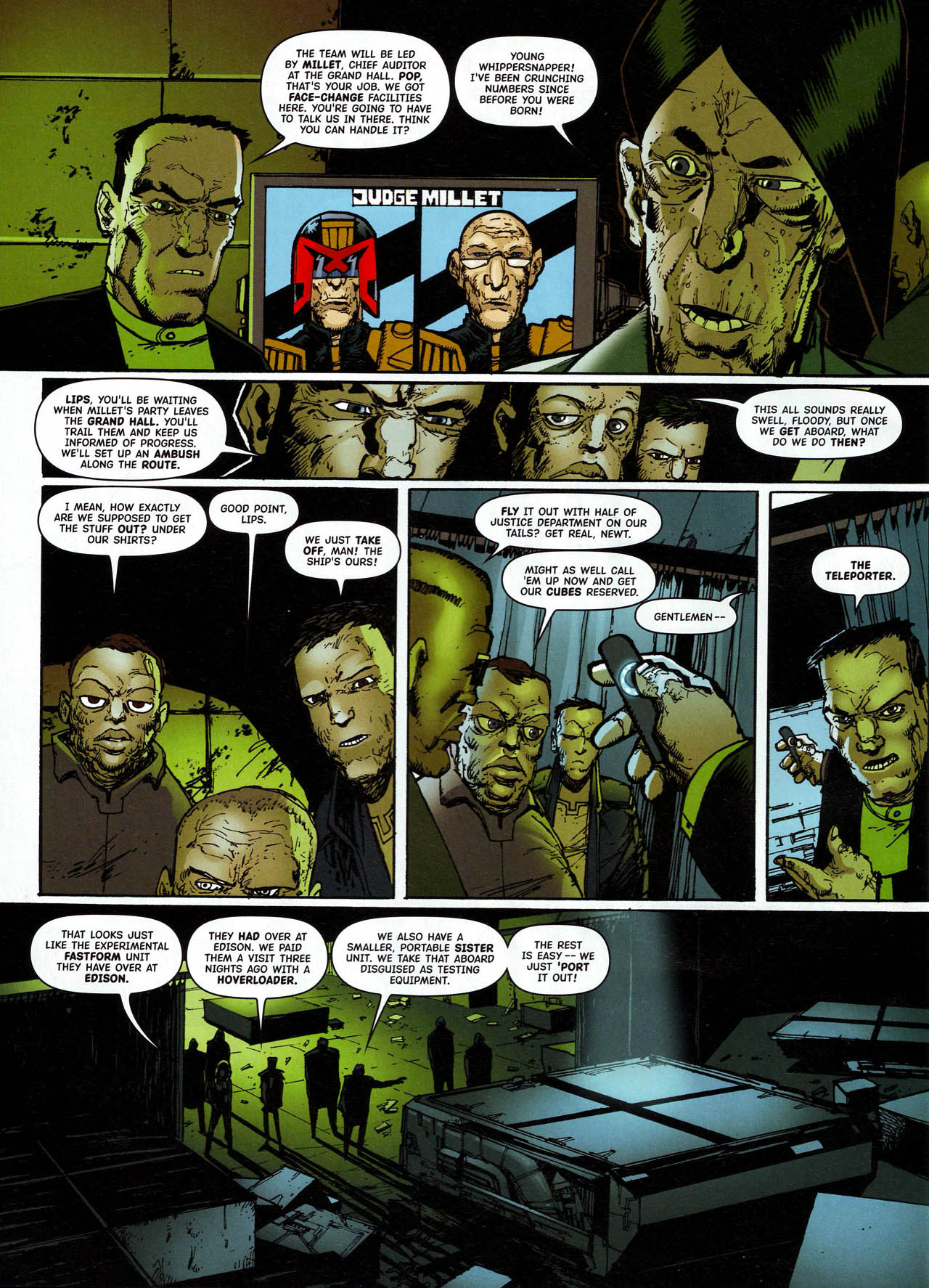 Read online Judge Dredd Megazine (Vol. 5) comic -  Issue #237 - 12