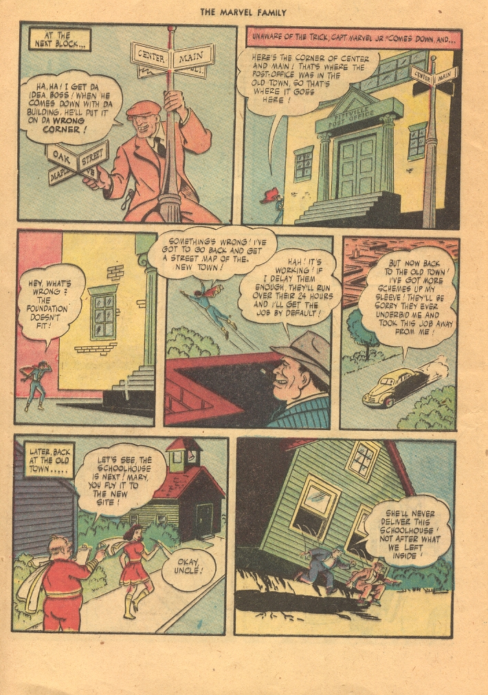 Read online The Marvel Family comic -  Issue #3 - 8