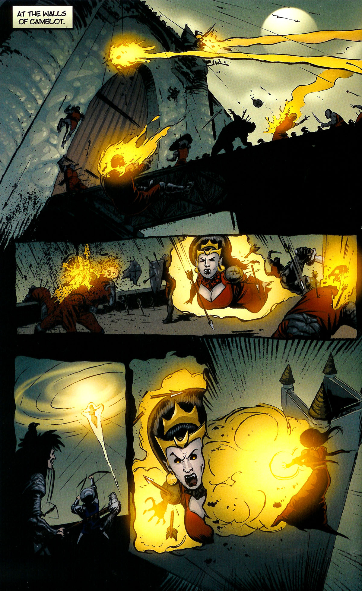 Read online Dracula vs King Arthur comic -  Issue #4 - 52