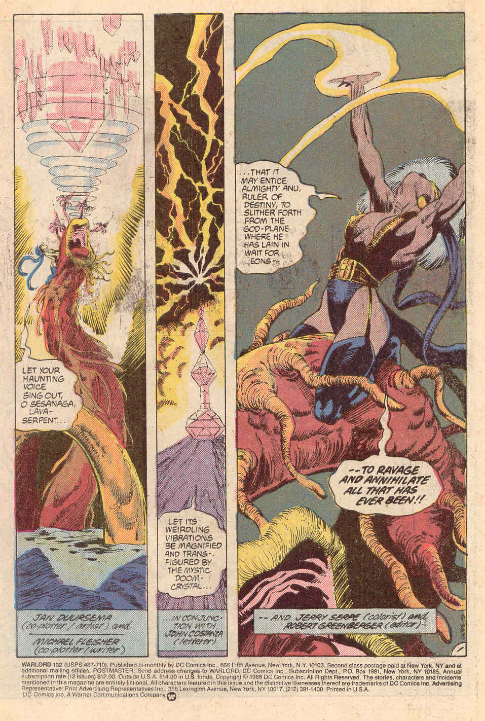 Read online Warlord (1976) comic -  Issue #132 - 2