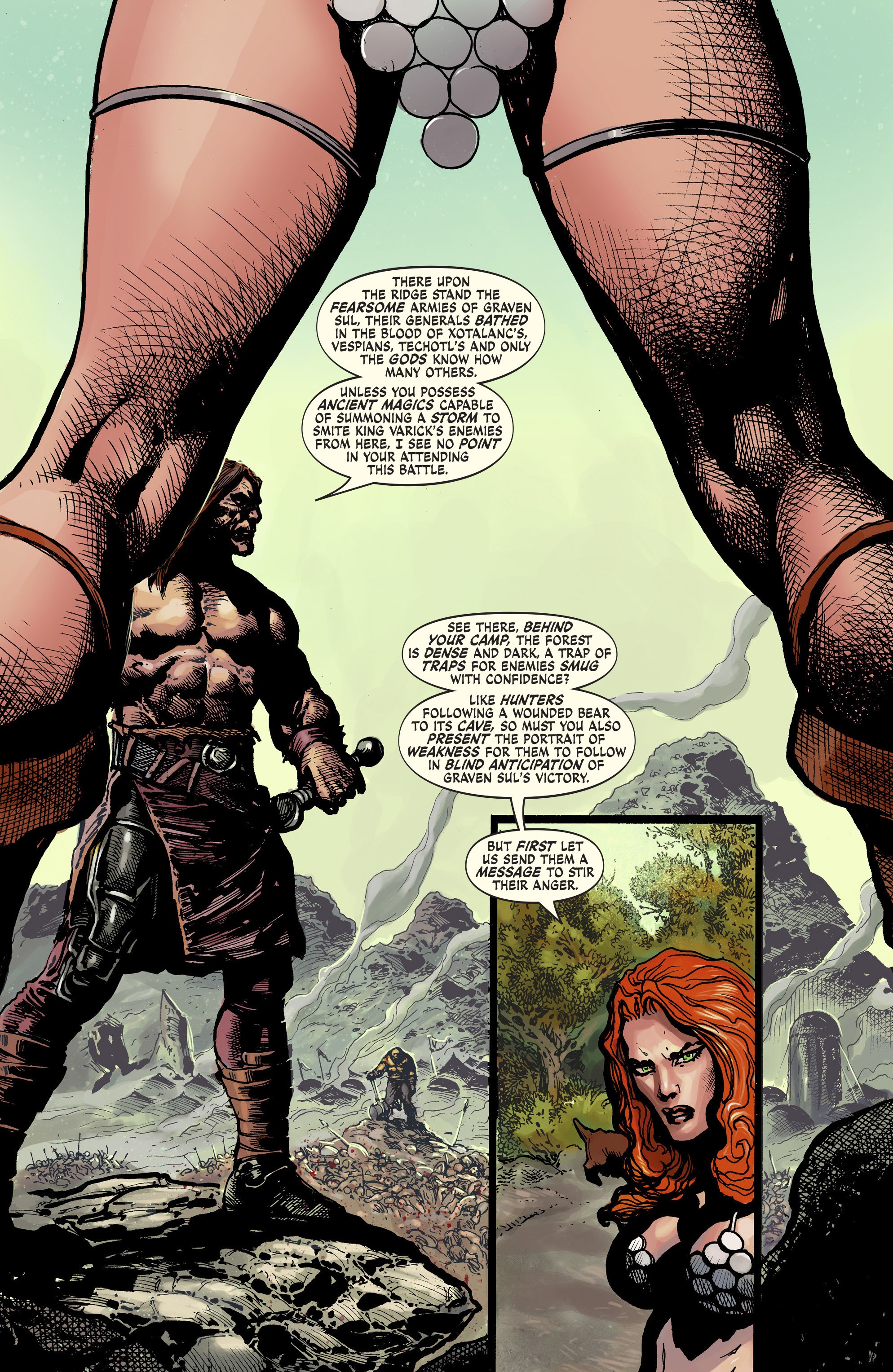 Read online Red Sonja: One More Day comic -  Issue # Full - 12