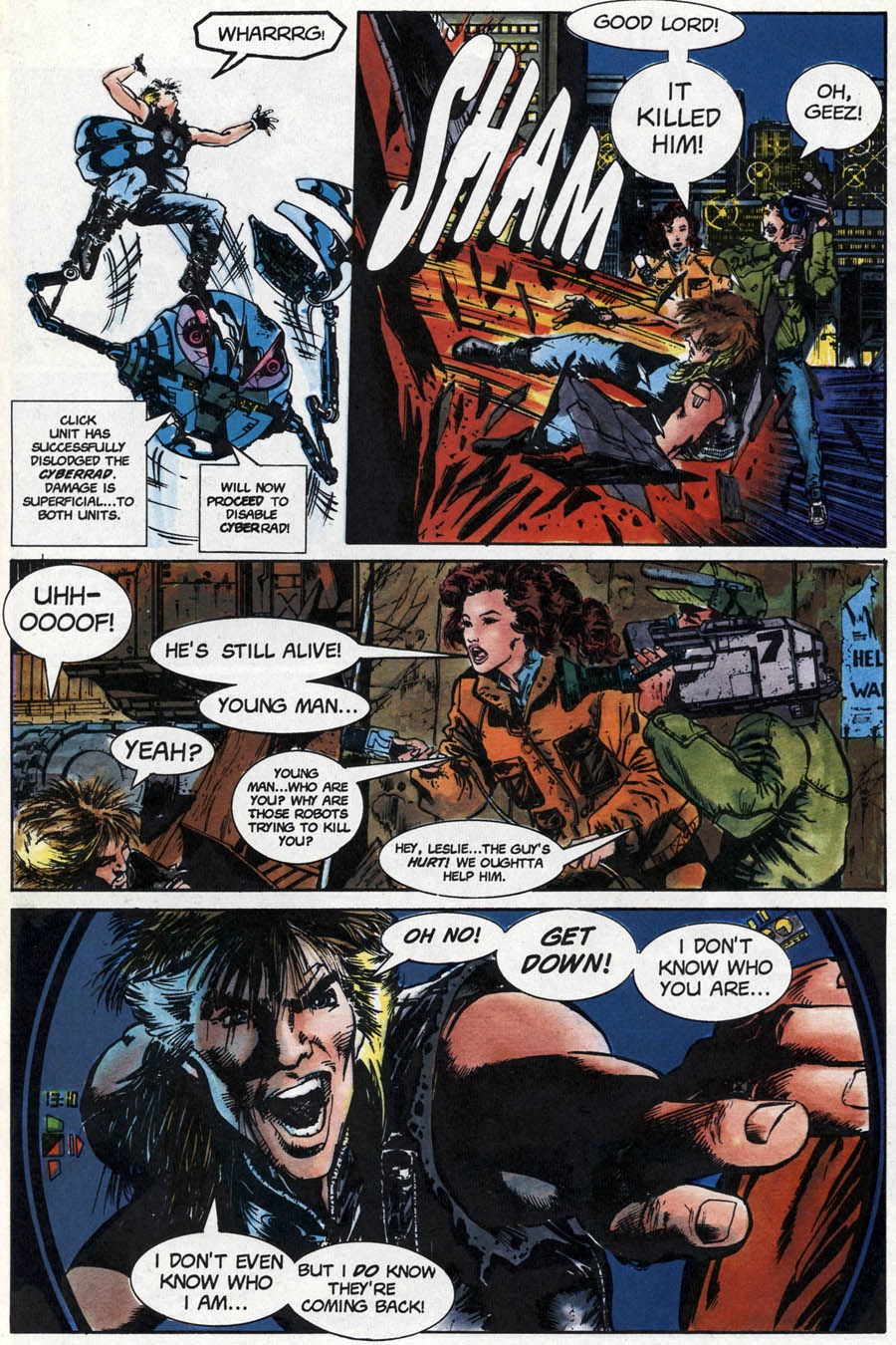 Read online CyberRad (1991) comic -  Issue #1 - 10
