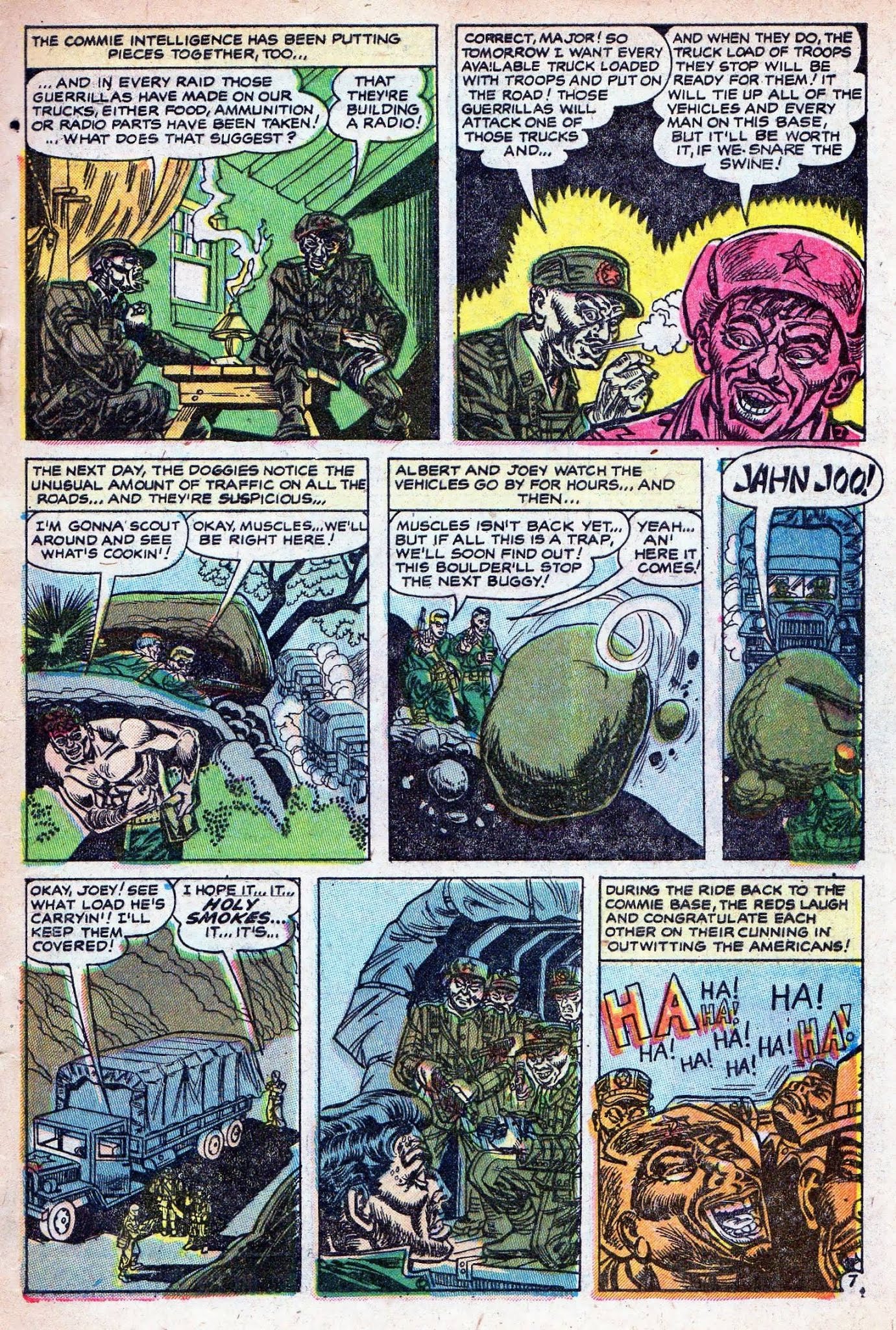 Read online Combat (1952) comic -  Issue #6 - 9