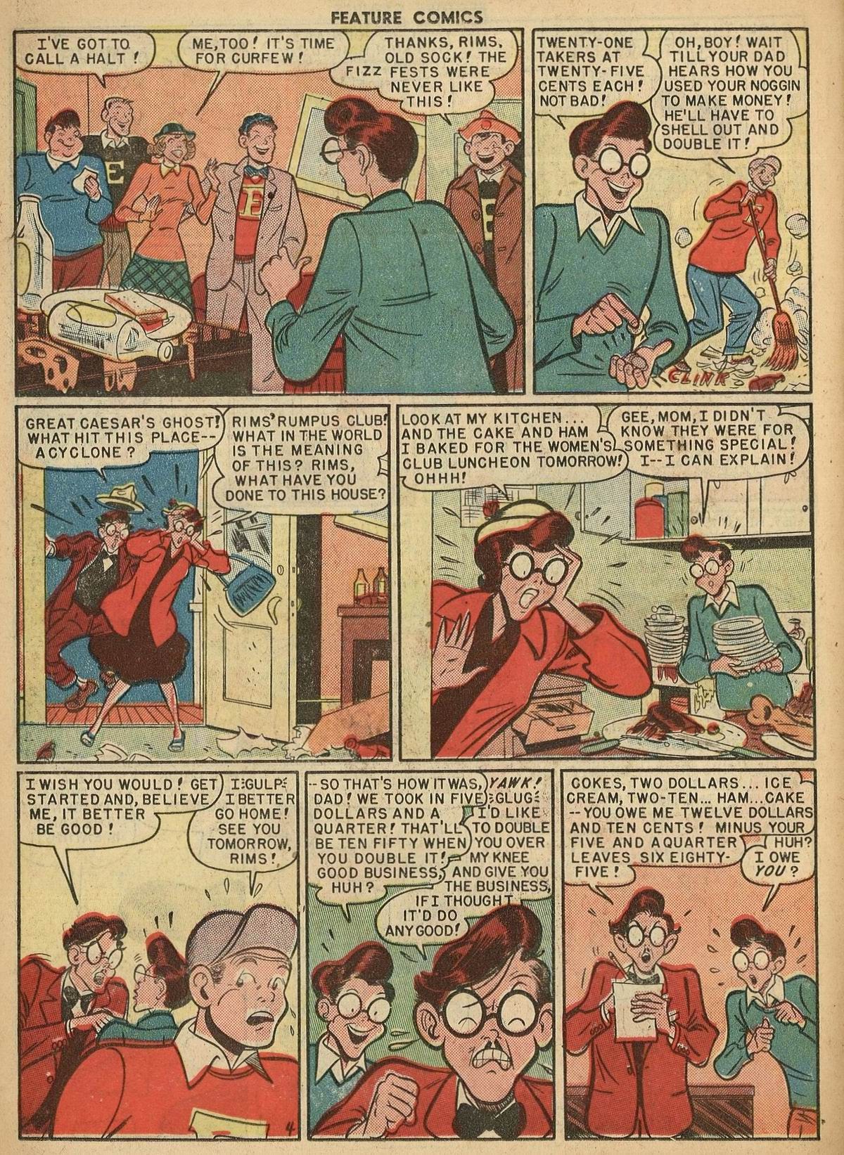 Read online Feature Comics comic -  Issue #144 - 18