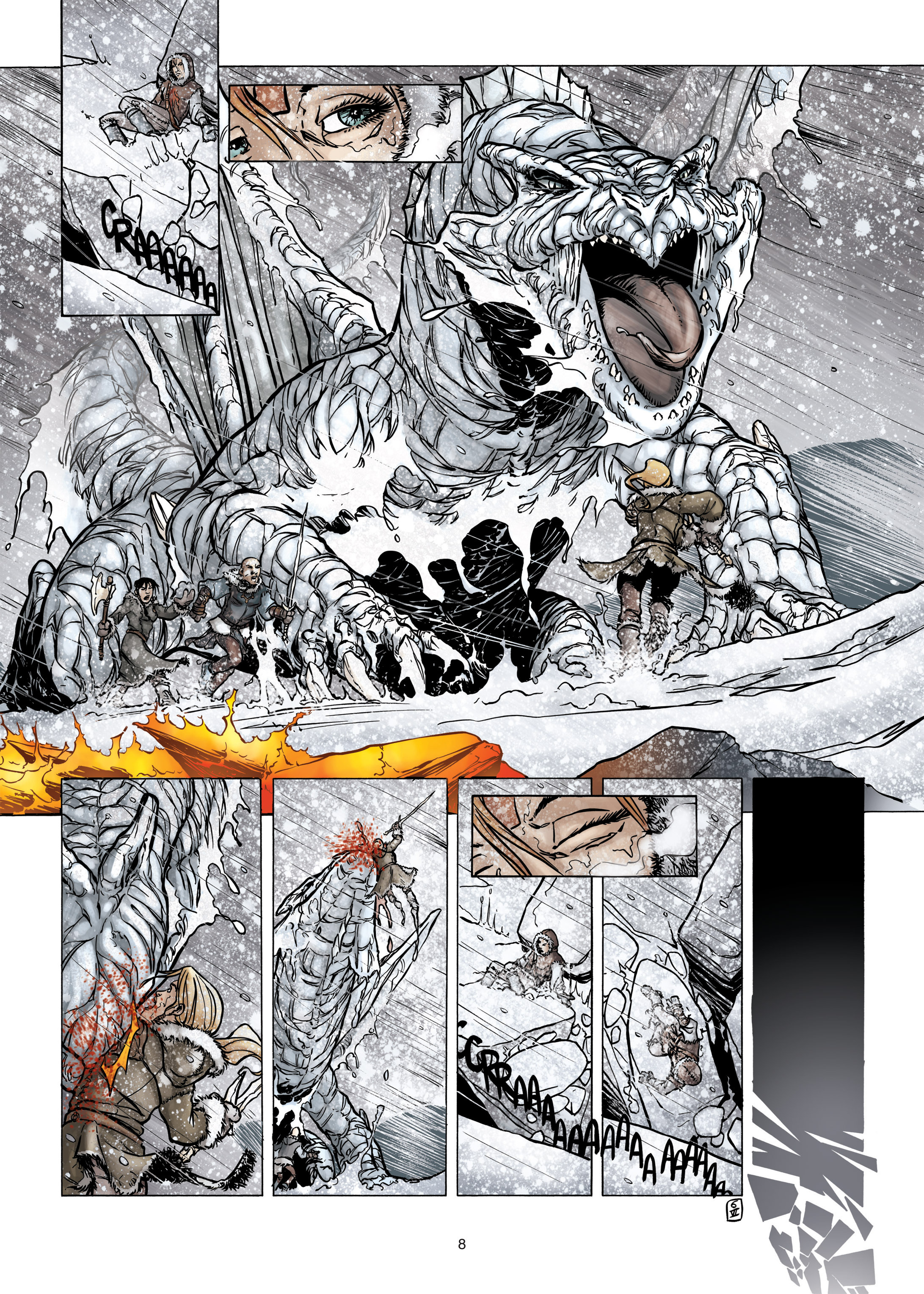 Read online Chronicles of the Dragon Knights comic -  Issue #6 - 8