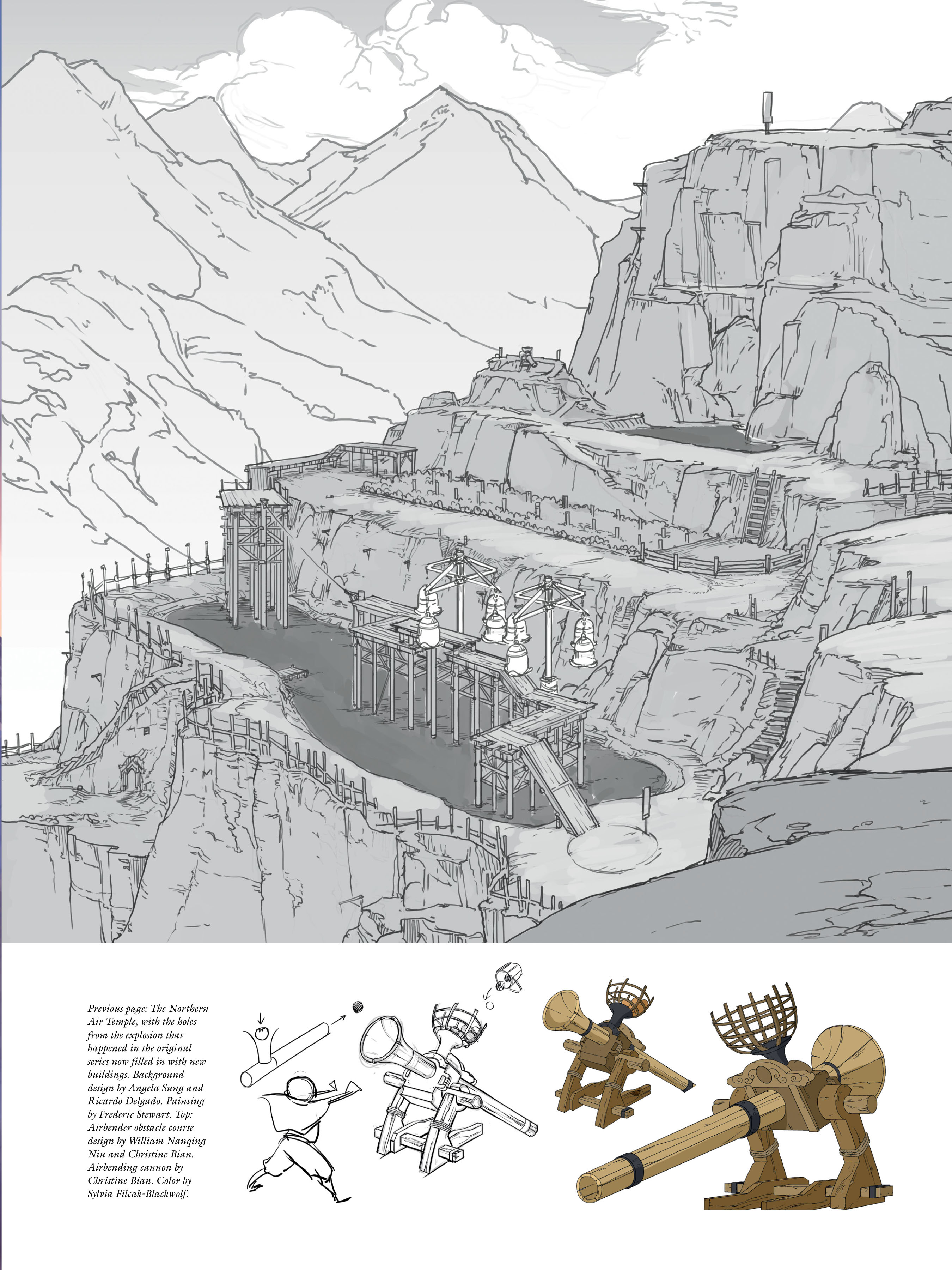 Read online The Legend of Korra: The Art of the Animated Series comic -  Issue # TPB 3 - 100