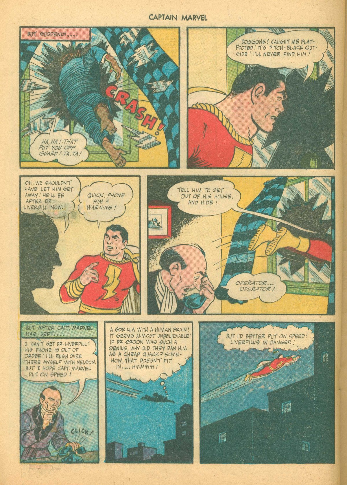 Read online Captain Marvel Adventures comic -  Issue #49 - 20