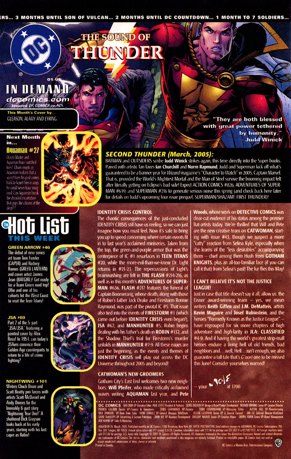Aquaman (2003) Issue #26 #26 - English 24