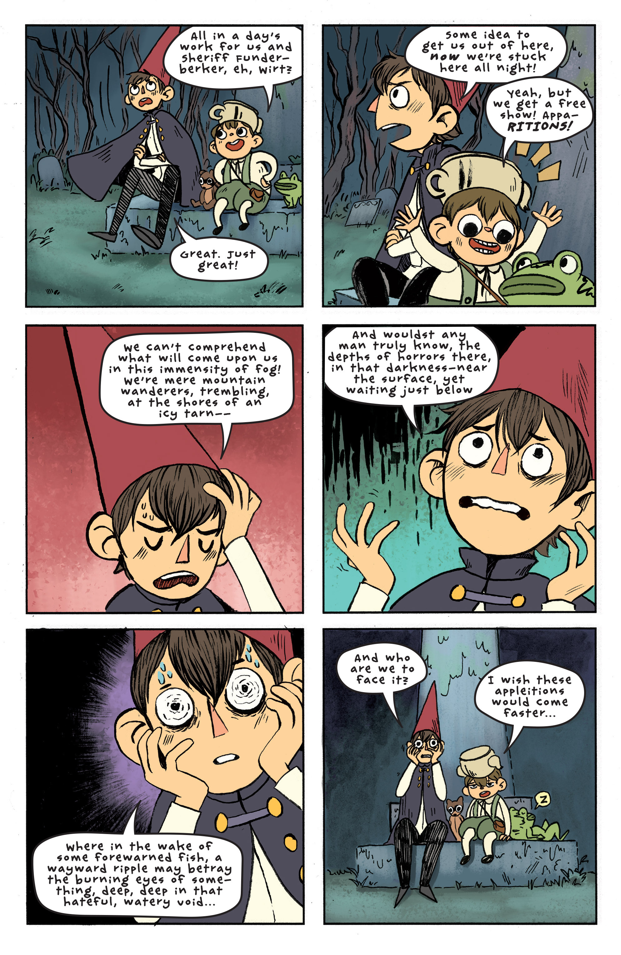 Read online Over the Garden Wall (2016) comic -  Issue #6 - 16