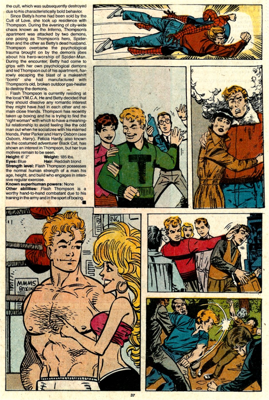 Read online The Official Handbook of the Marvel Universe: Update '89 comic -  Issue #7 - 39