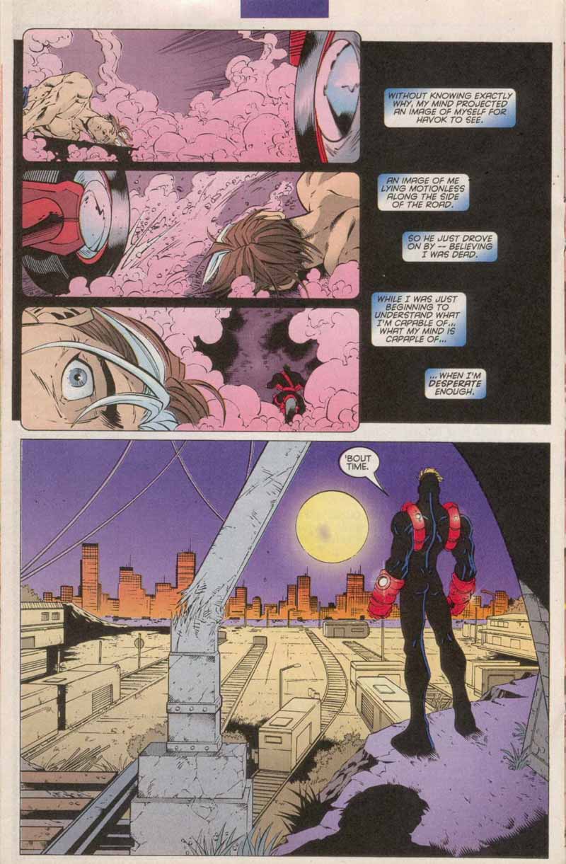 Read online X-Man comic -  Issue #28 - 12