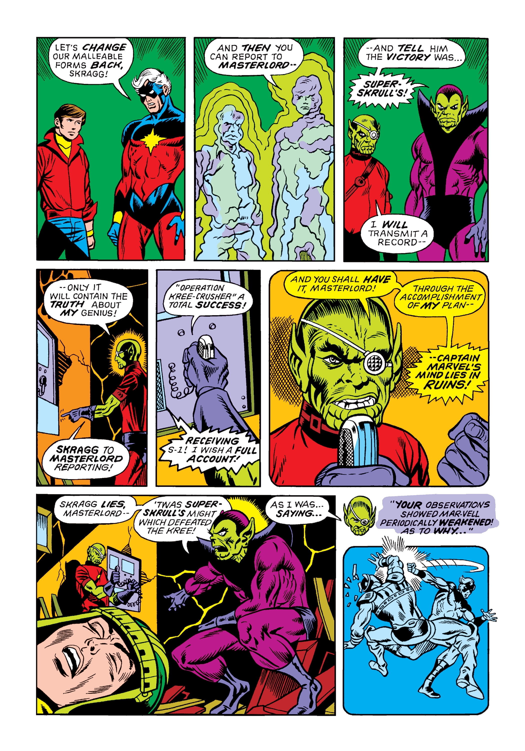 Read online Marvel Masterworks: Captain Marvel comic -  Issue # TPB 3 (Part 2) - 3