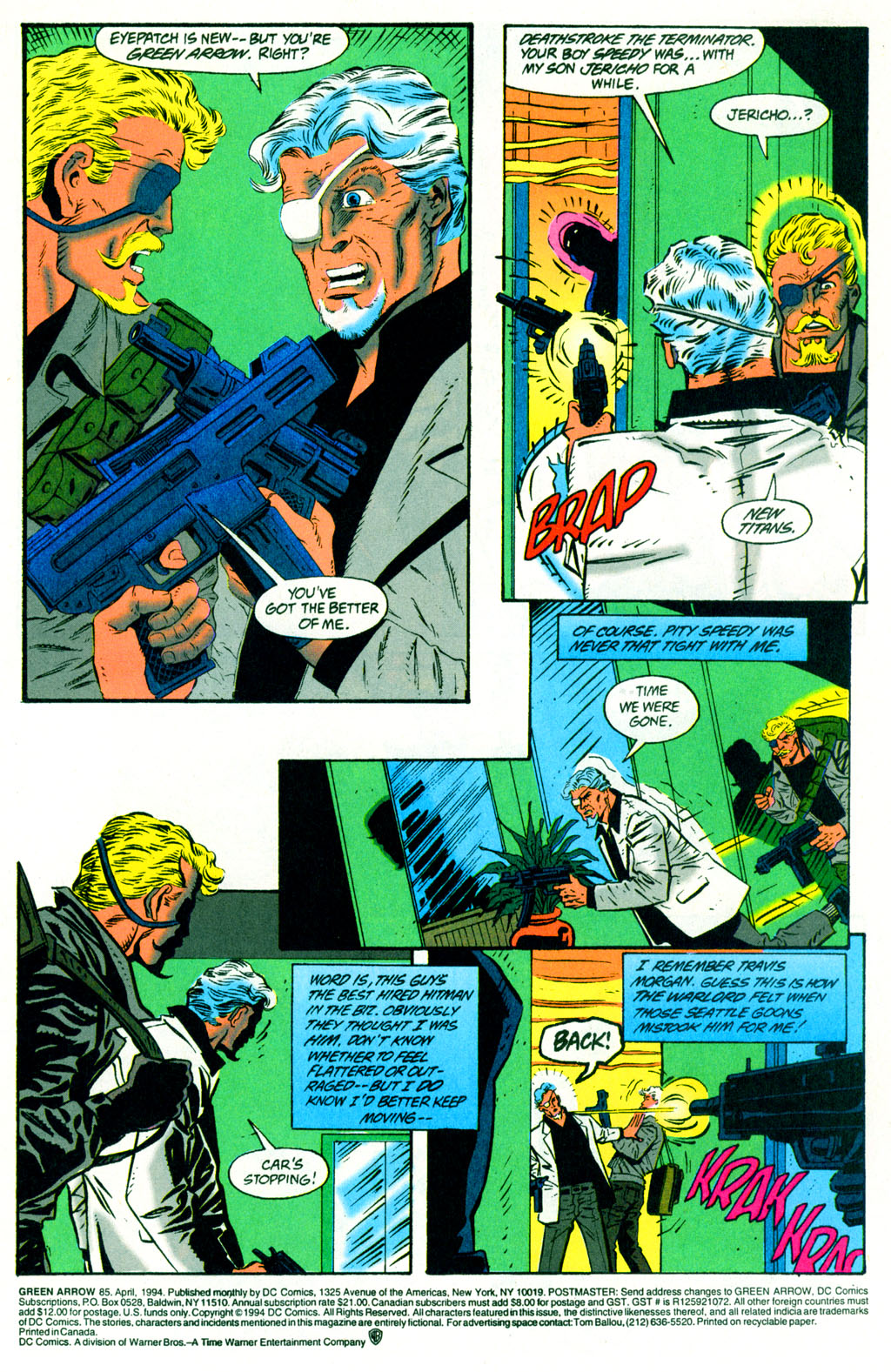 Read online Green Arrow (1988) comic -  Issue #85 - 2