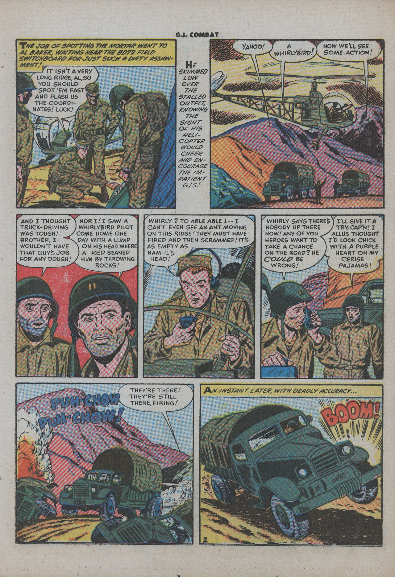 Read online G.I. Combat (1952) comic -  Issue #33 - 14