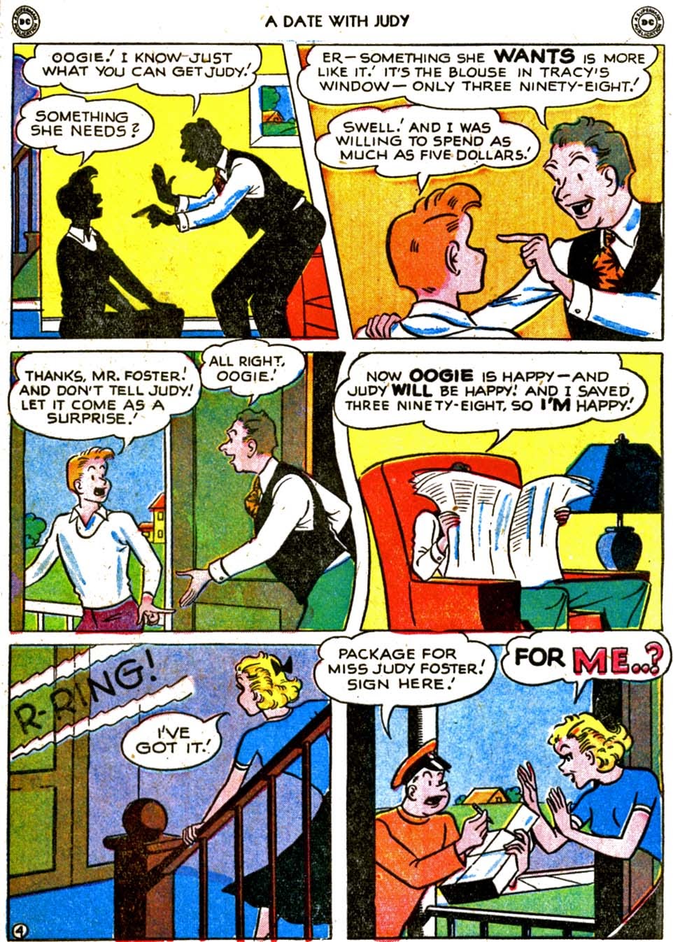 Read online A Date with Judy comic -  Issue #12 - 43