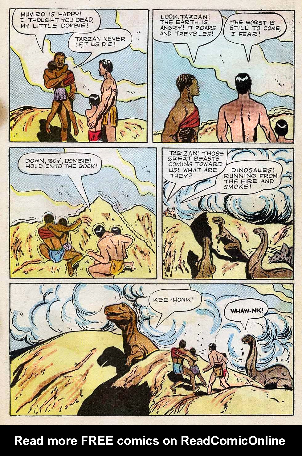 Read online Tarzan (1948) comic -  Issue #7 - 31