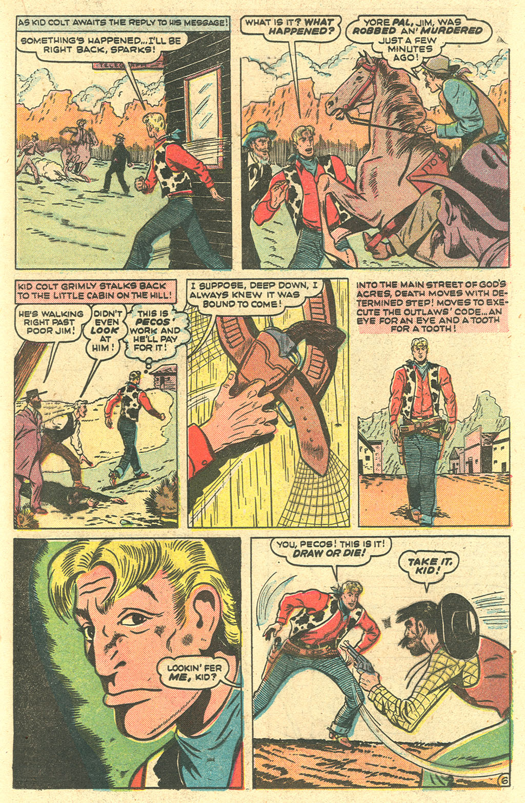 Read online Kid Colt Outlaw comic -  Issue #1 - 29