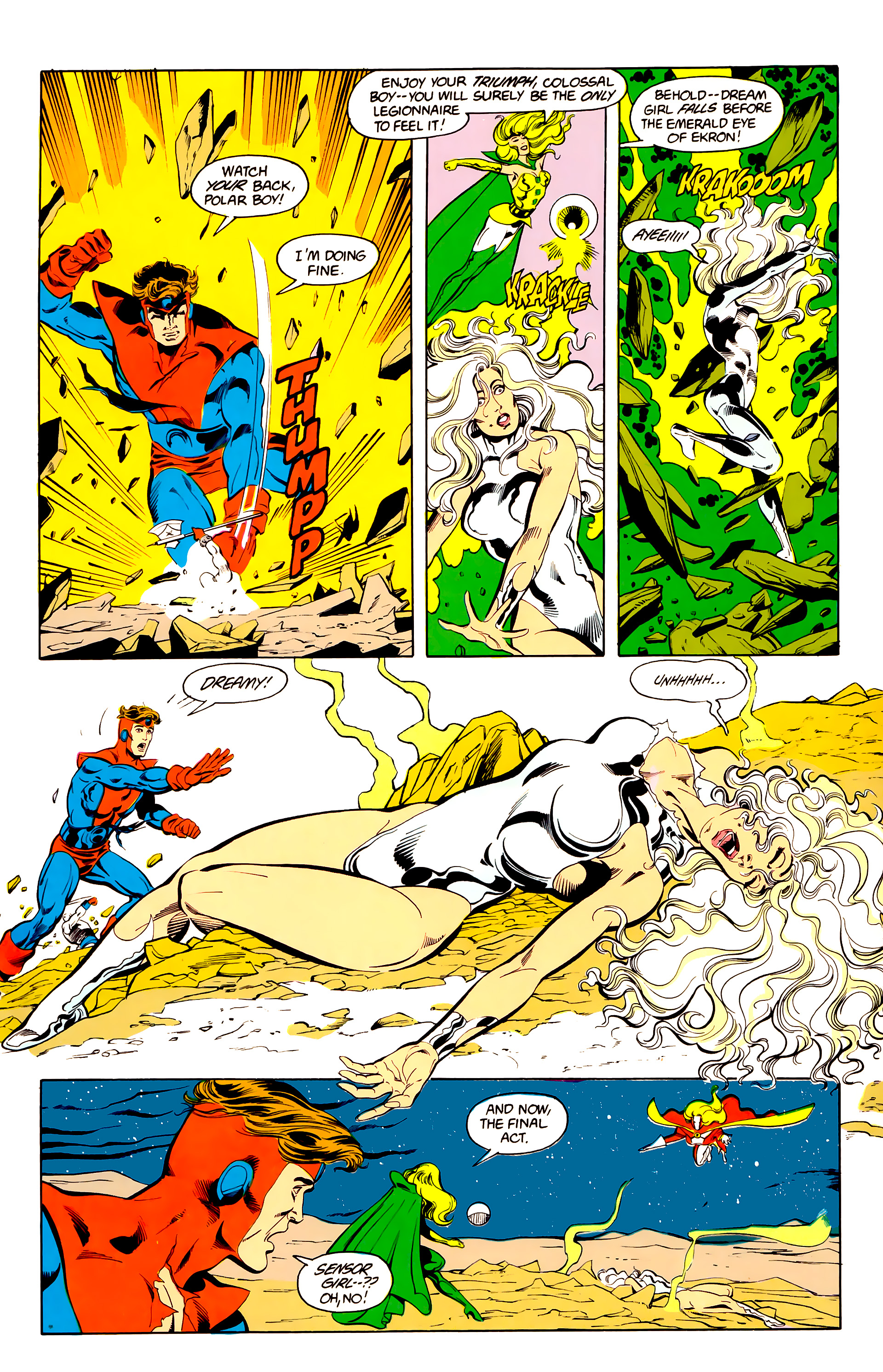 Read online Legion of Super-Heroes (1984) comic -  Issue #25 - 23