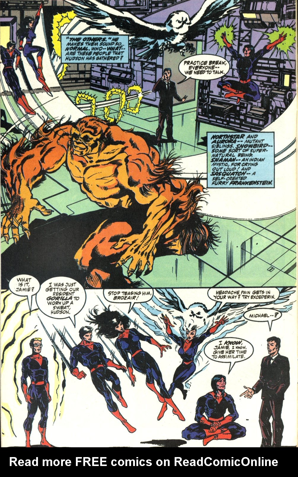 Read online Alpha Flight (1983) comic -  Issue #92 - 8