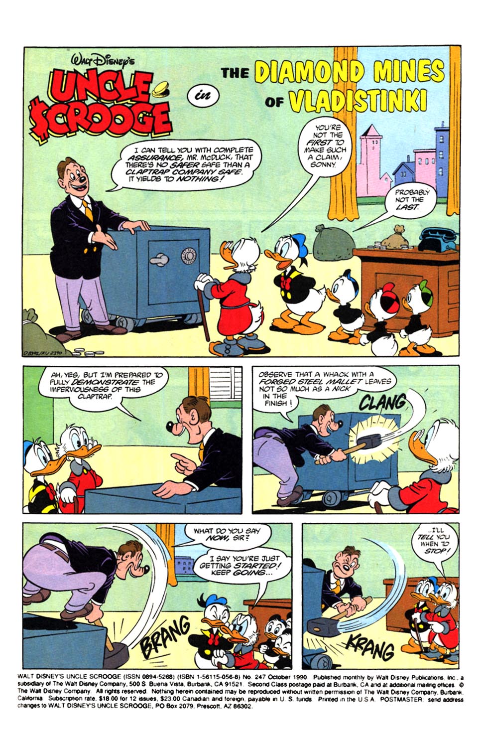 Read online Uncle Scrooge (1953) comic -  Issue #247 - 2