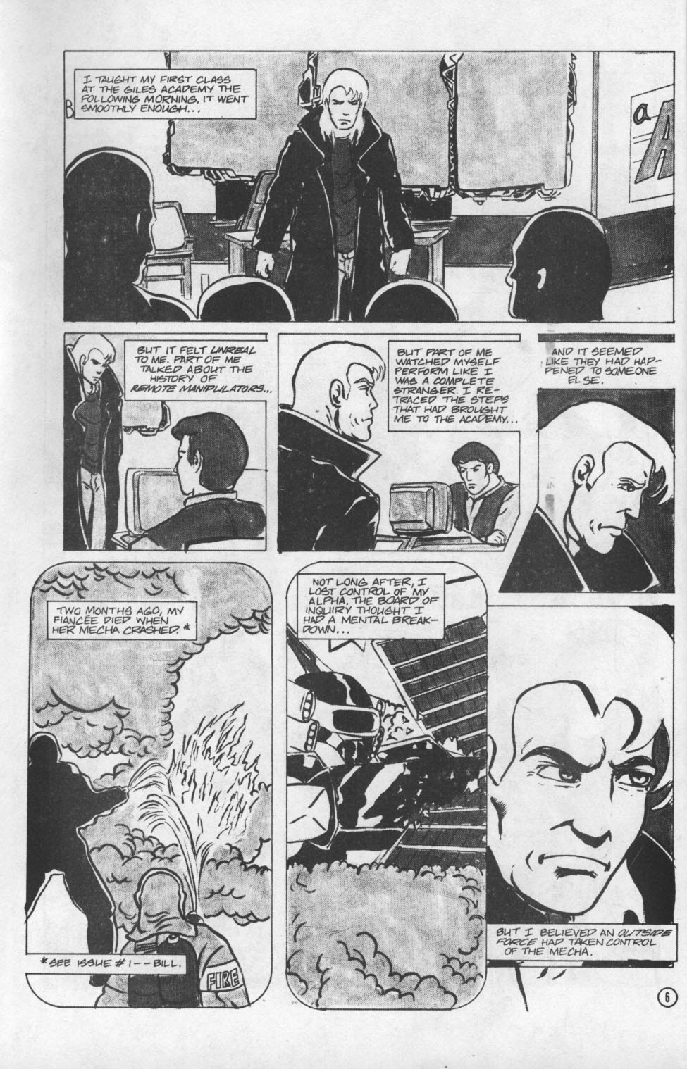 Read online Robotech II: The Sentinels - CyberPirates comic -  Issue #3 - 8