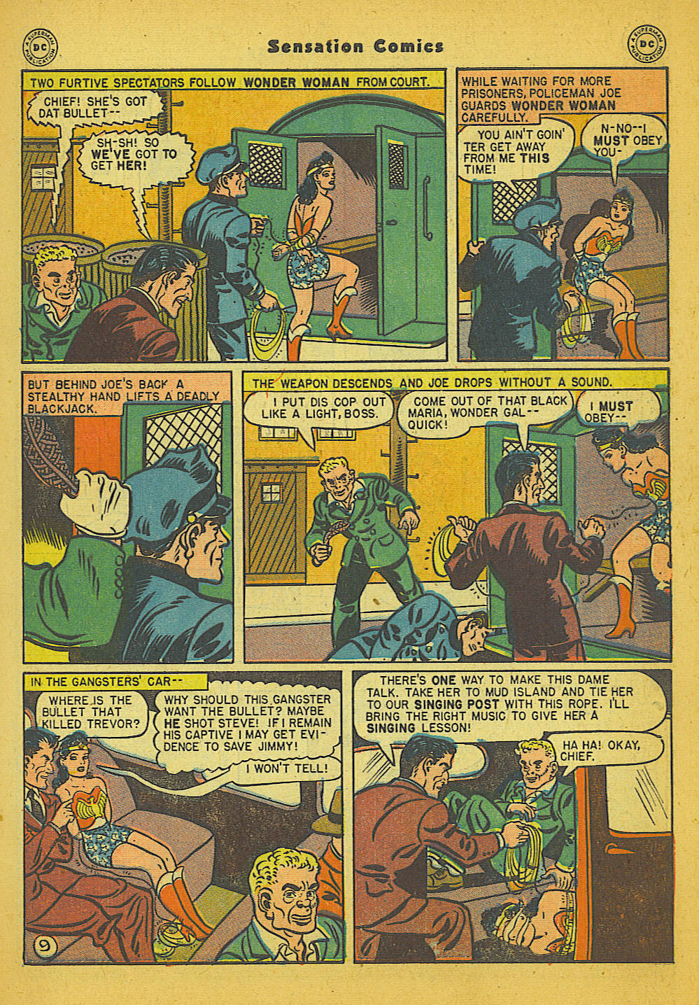 Read online Sensation (Mystery) Comics comic -  Issue #66 - 11