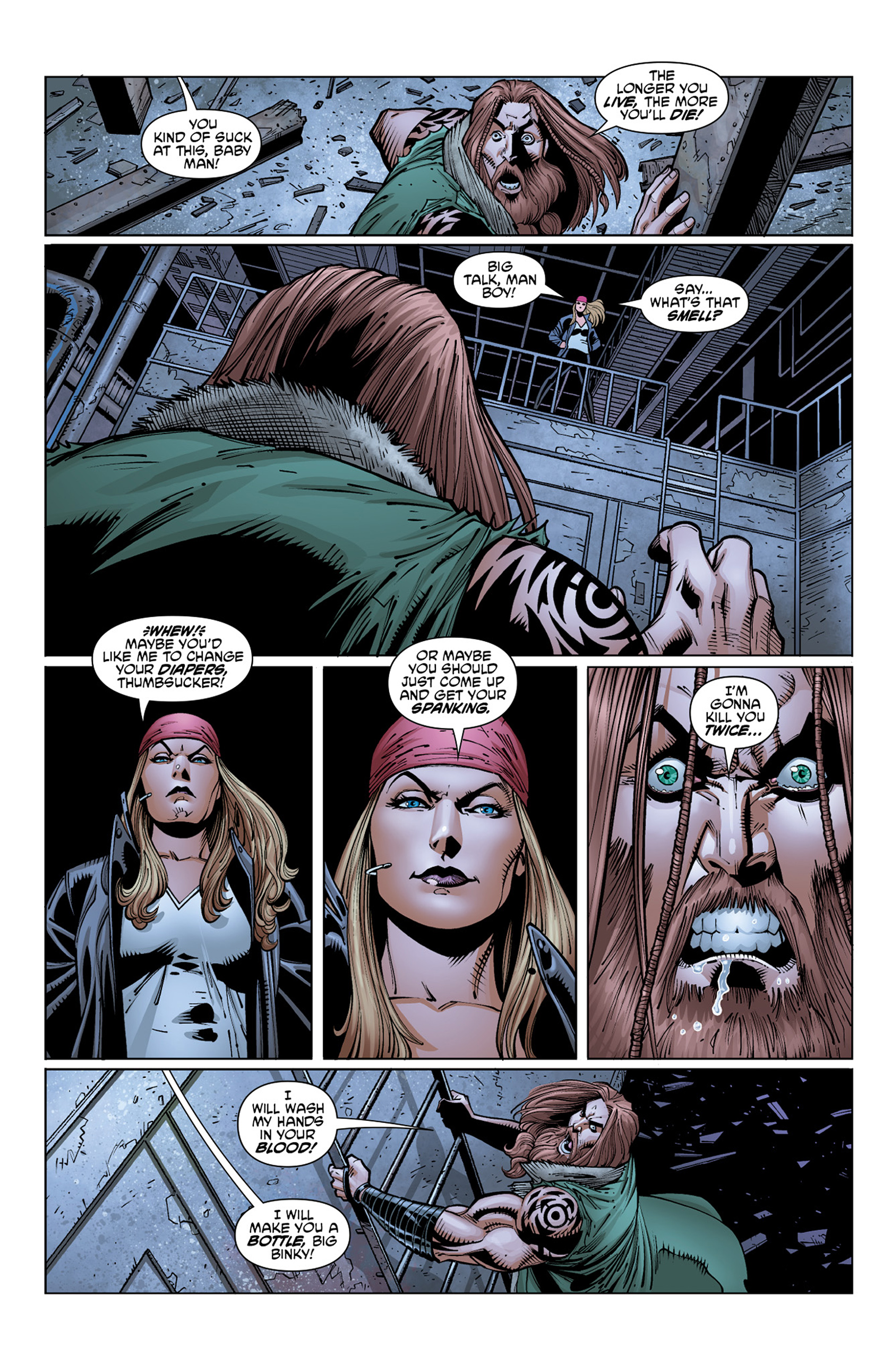 Read online Barb Wire (2015) comic -  Issue #3 - 22