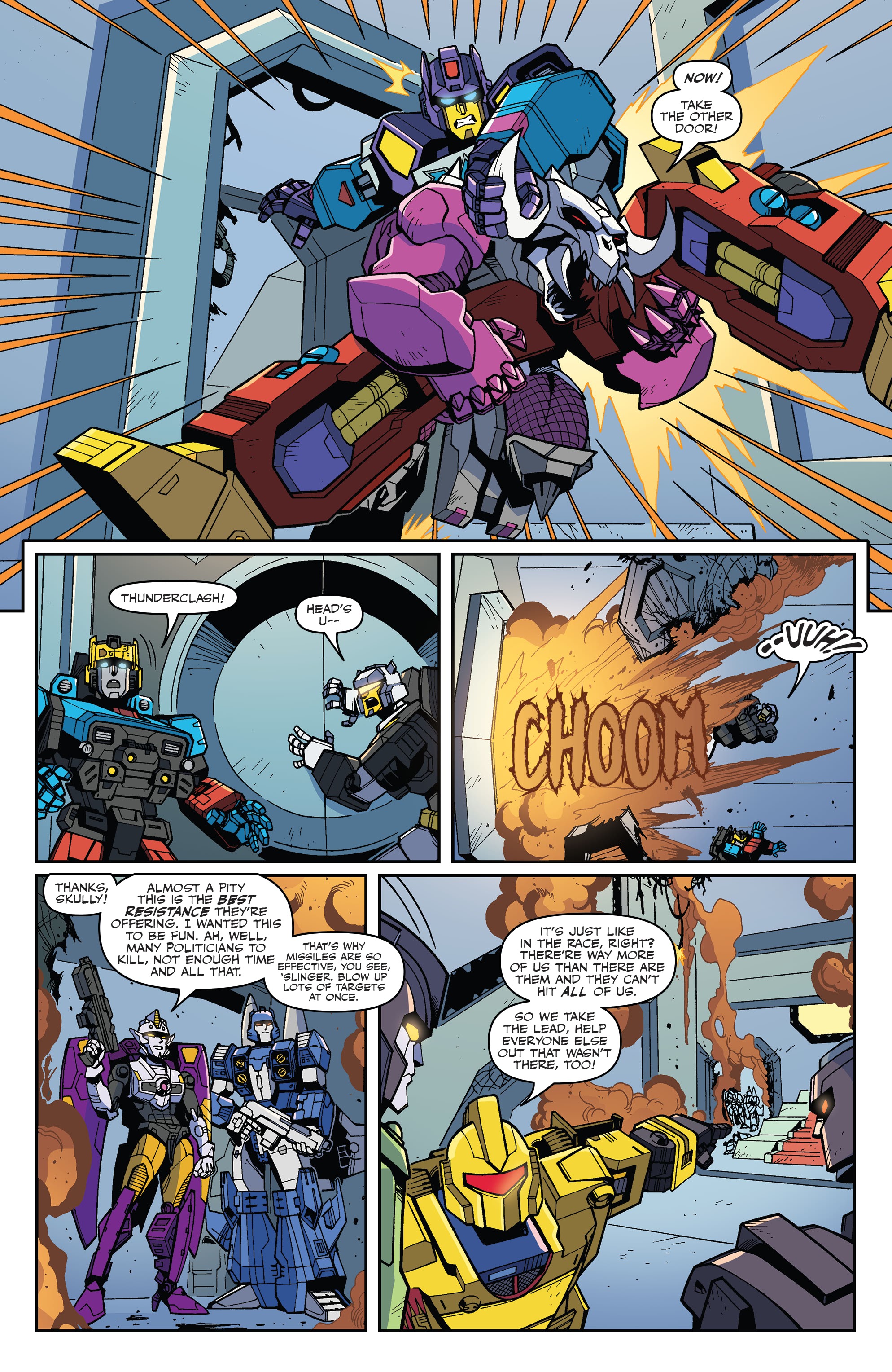 Read online Transformers: Wreckers-Tread and Circuits comic -  Issue #4 - 15