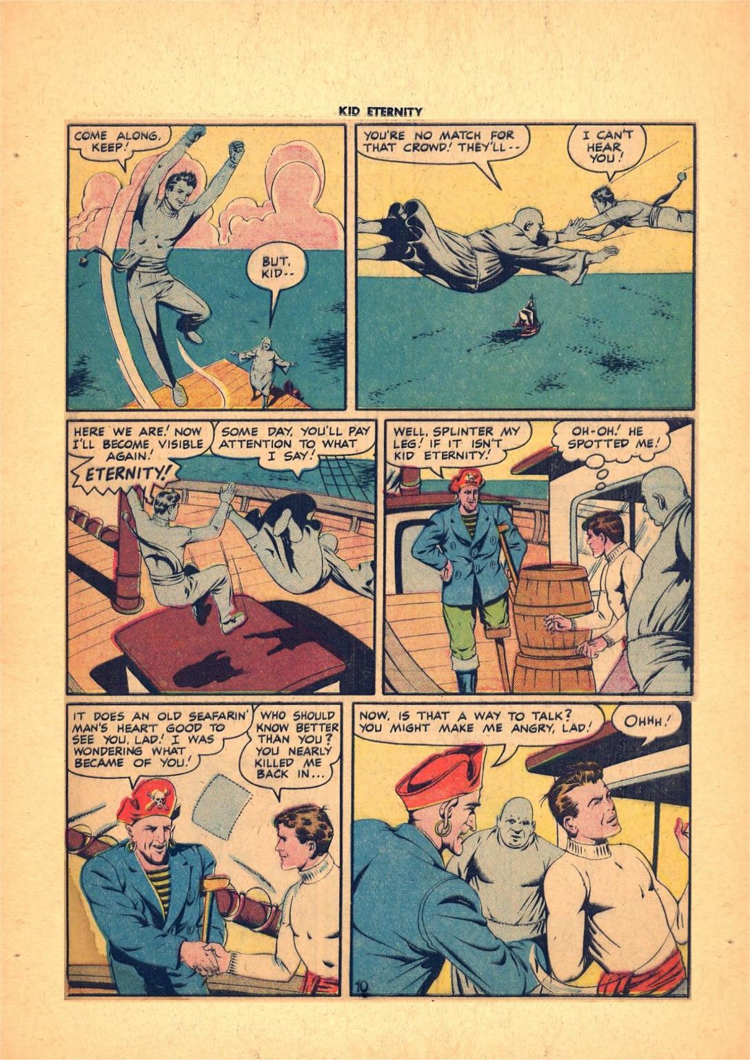 Read online Kid Eternity (1946) comic -  Issue #7 - 45