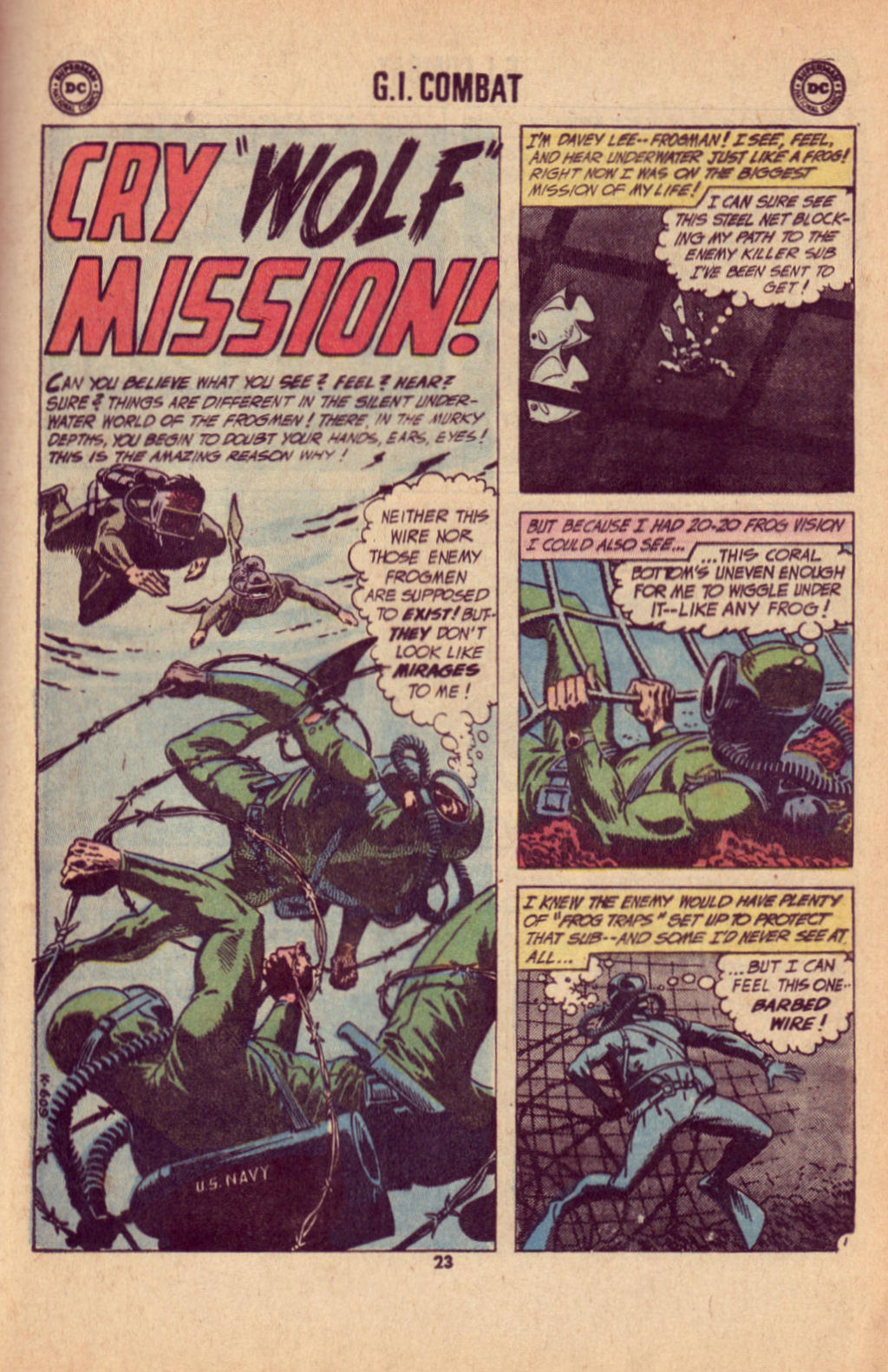 Read online G.I. Combat (1952) comic -  Issue #148 - 25