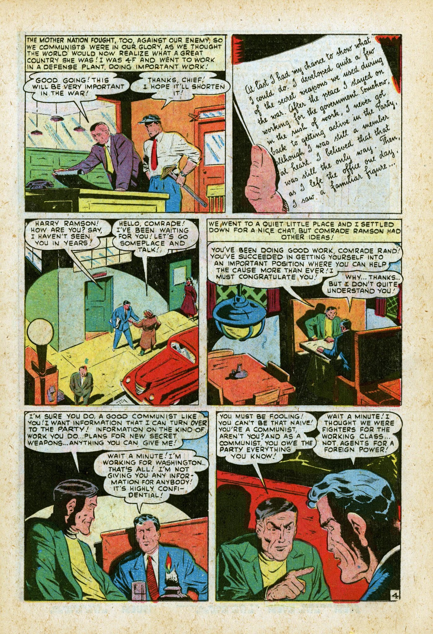 Read online Spy Cases comic -  Issue #5 - 25
