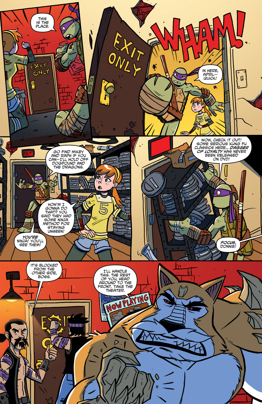 Read online Teenage Mutant Ninja Turtles New Animated Adventures comic -  Issue #7 - 15