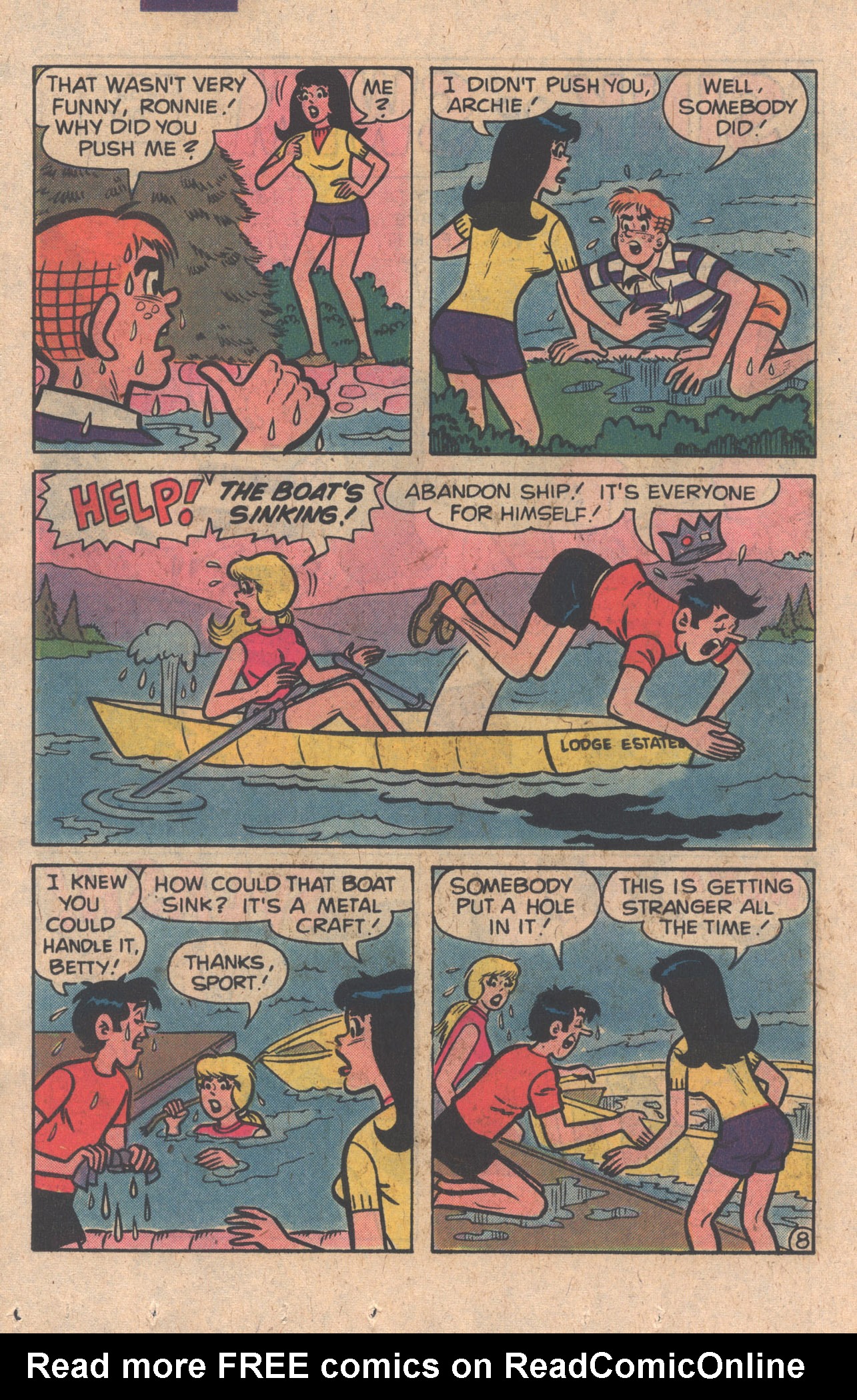 Read online Archie at Riverdale High (1972) comic -  Issue #74 - 14
