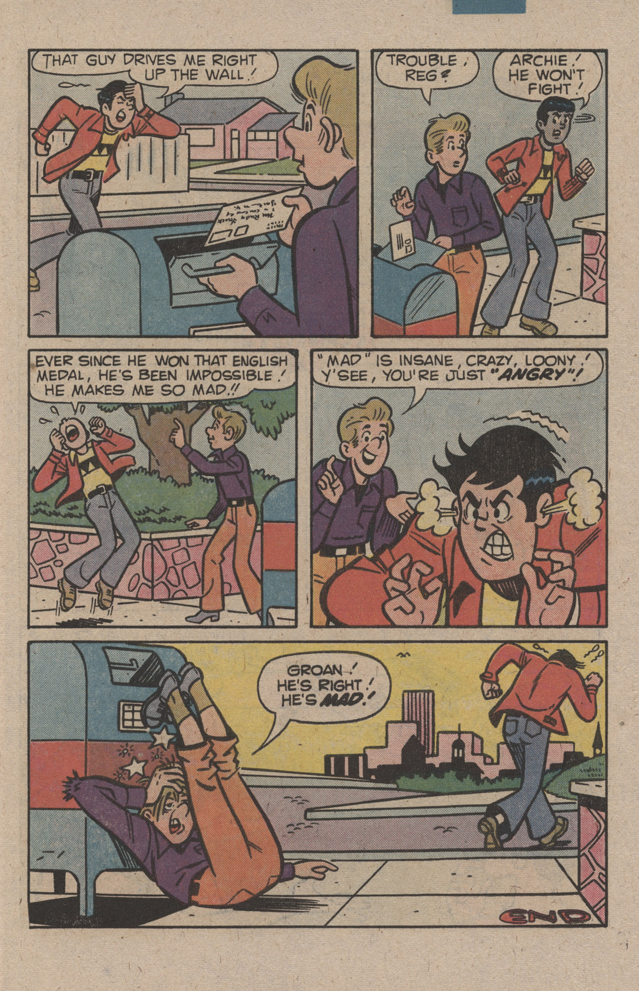 Read online Reggie and Me (1966) comic -  Issue #124 - 7