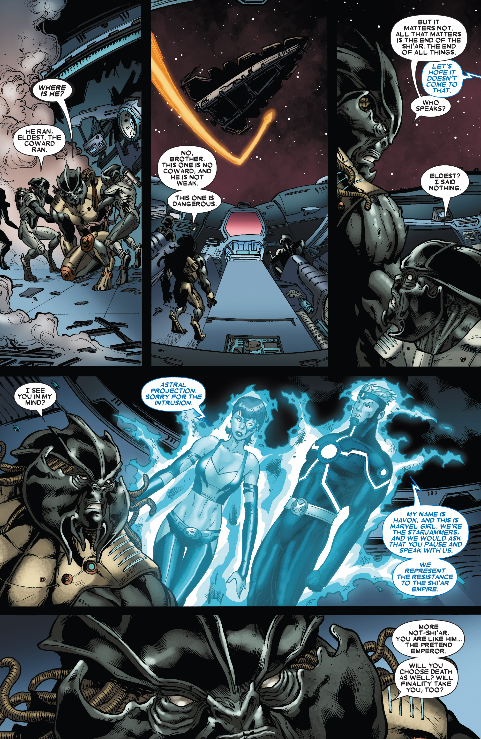 Read online X-Men: Emperor Vulcan comic -  Issue #2 - 12
