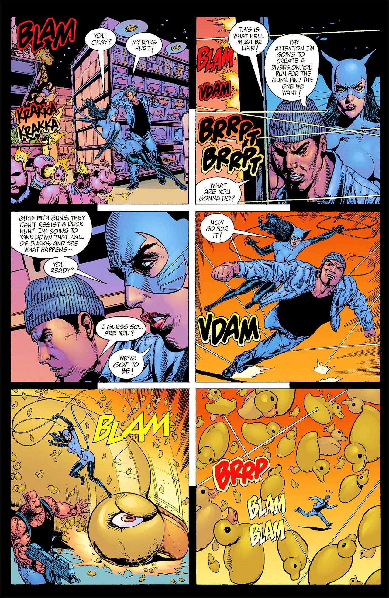 Read online Batman/Catwoman: Trail of the Gun comic -  Issue #2 - 22