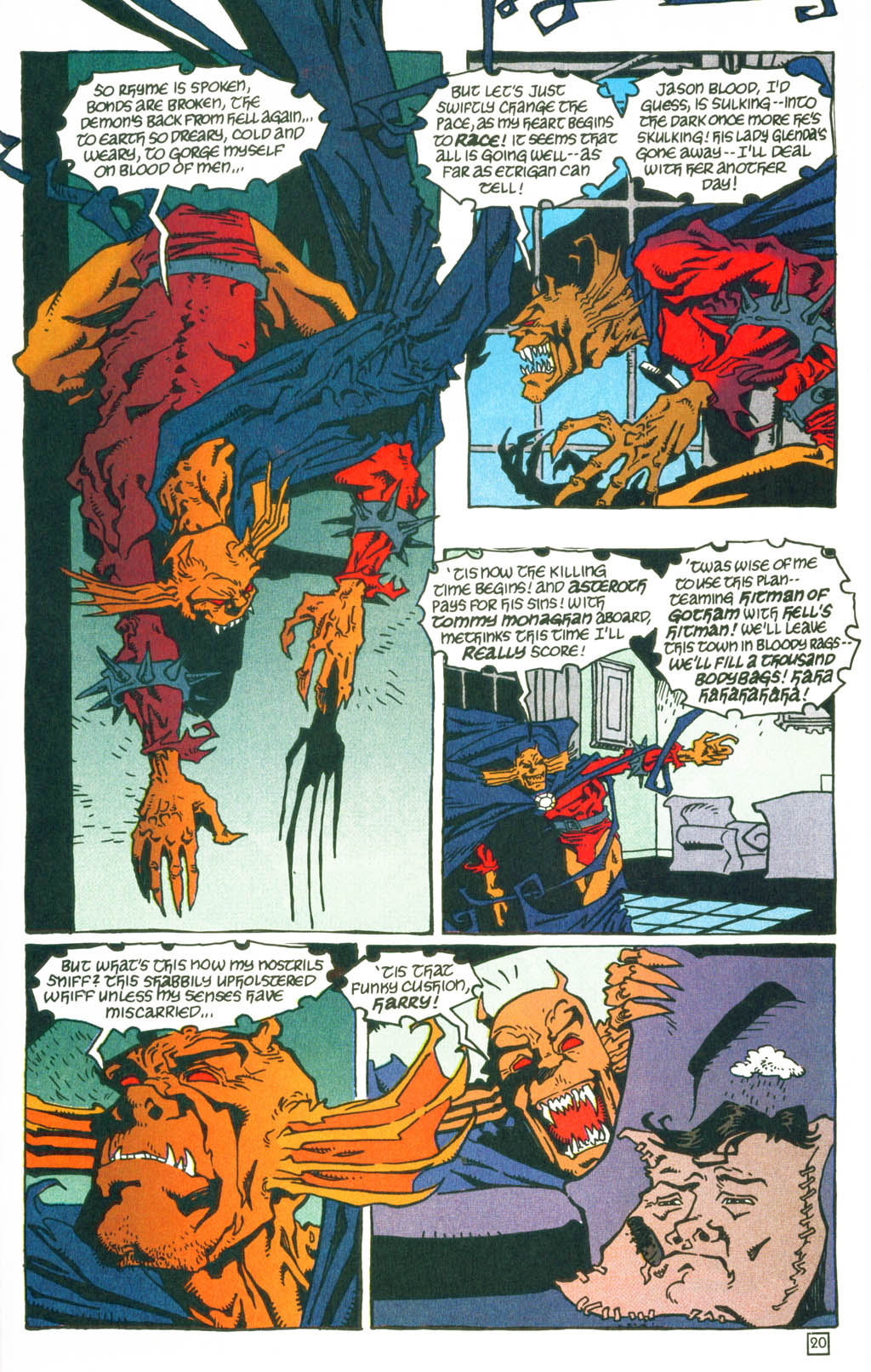 Read online The Demon (1990) comic -  Issue #43 - 21