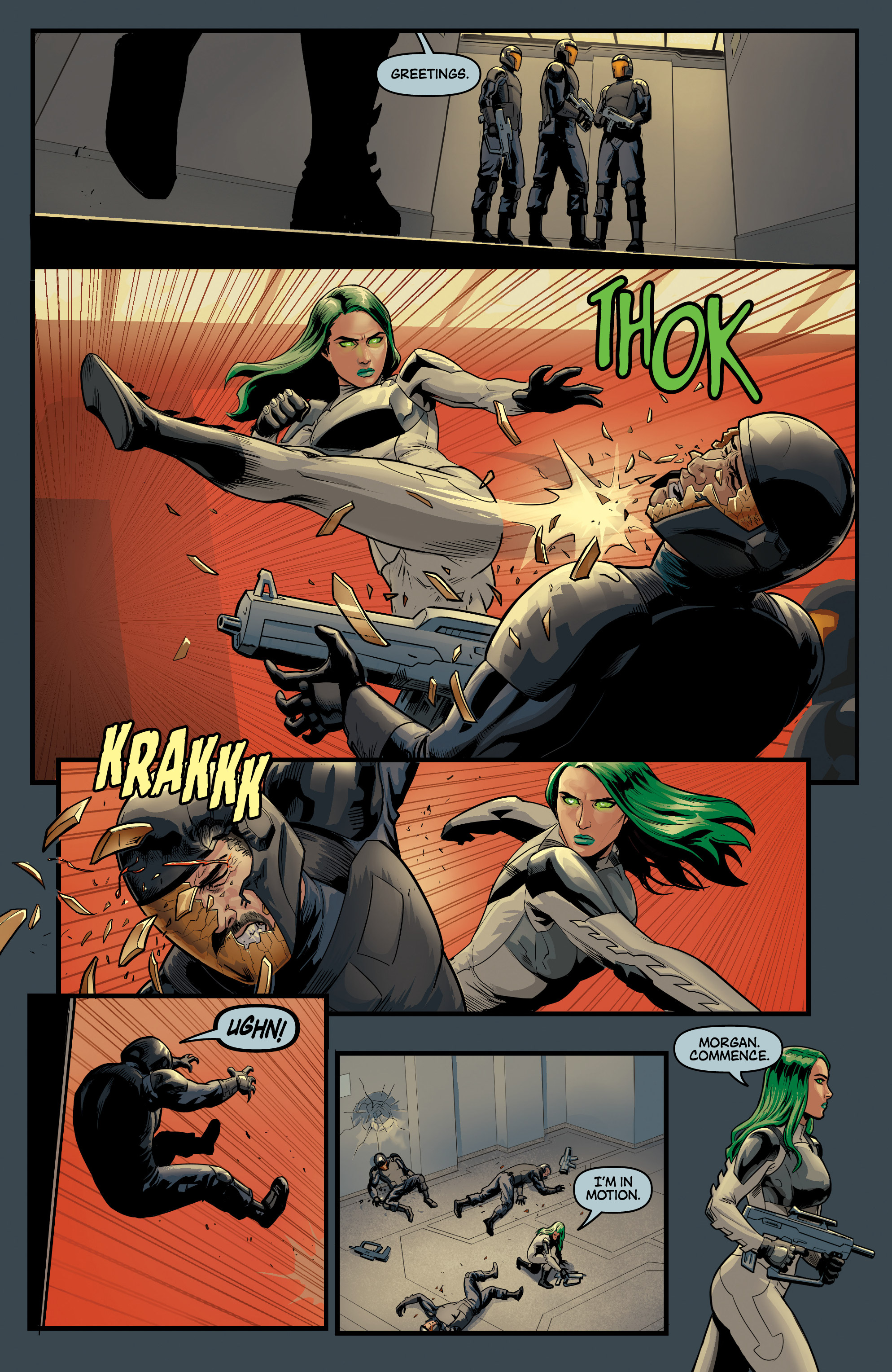 Read online Cyber Force comic -  Issue #11 - 11