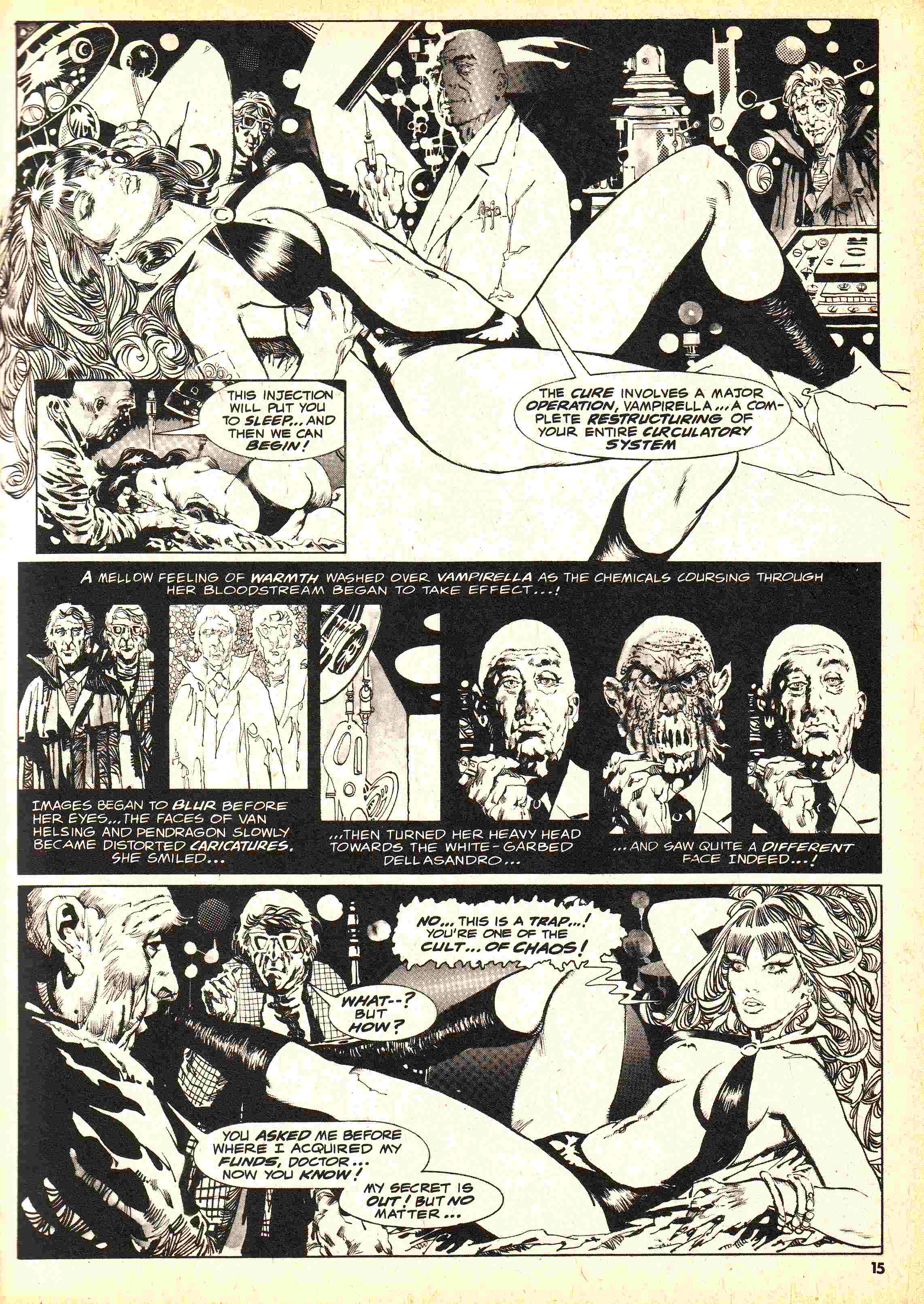 Read online Vampirella (1969) comic -  Issue #45 - 15