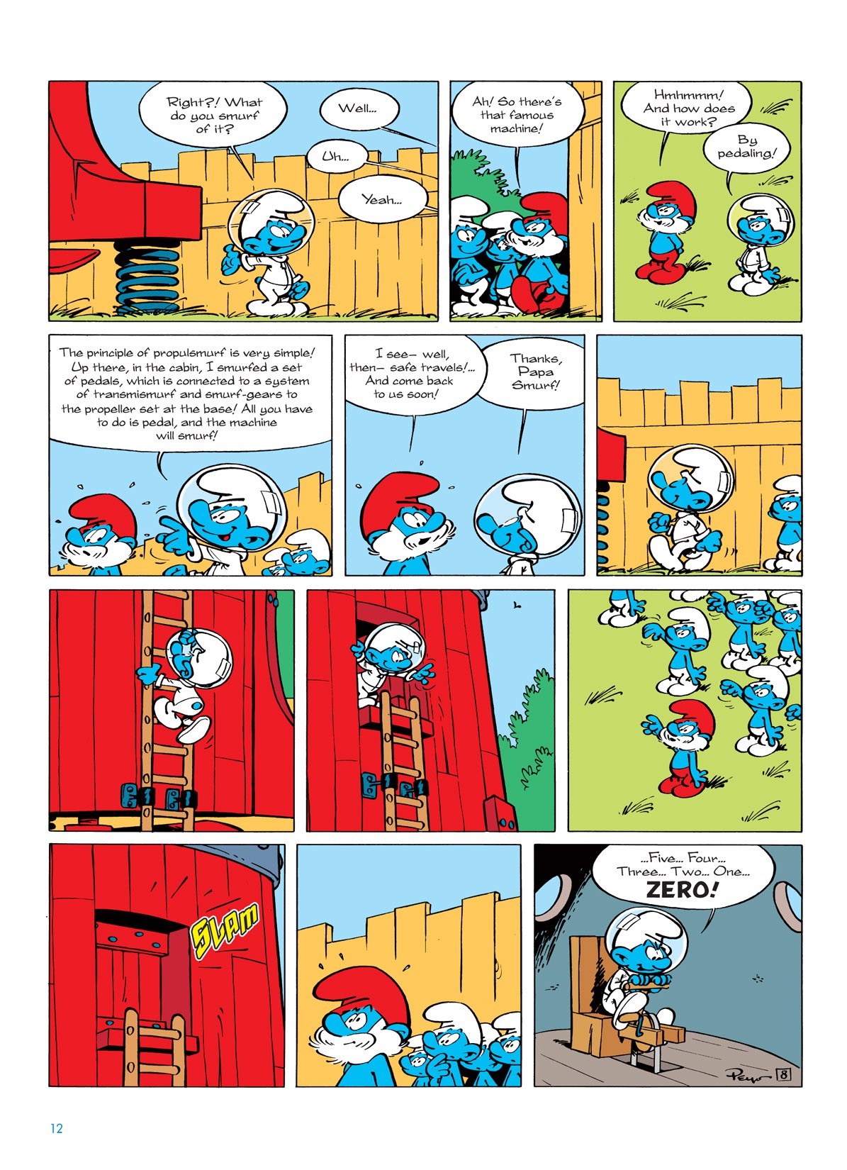 Read online The Smurfs comic -  Issue #7 - 12