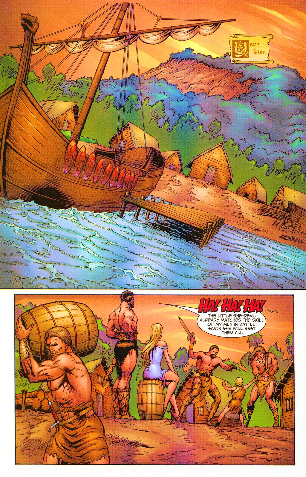 Read online Lady Pendragon comic -  Issue #8 - 22