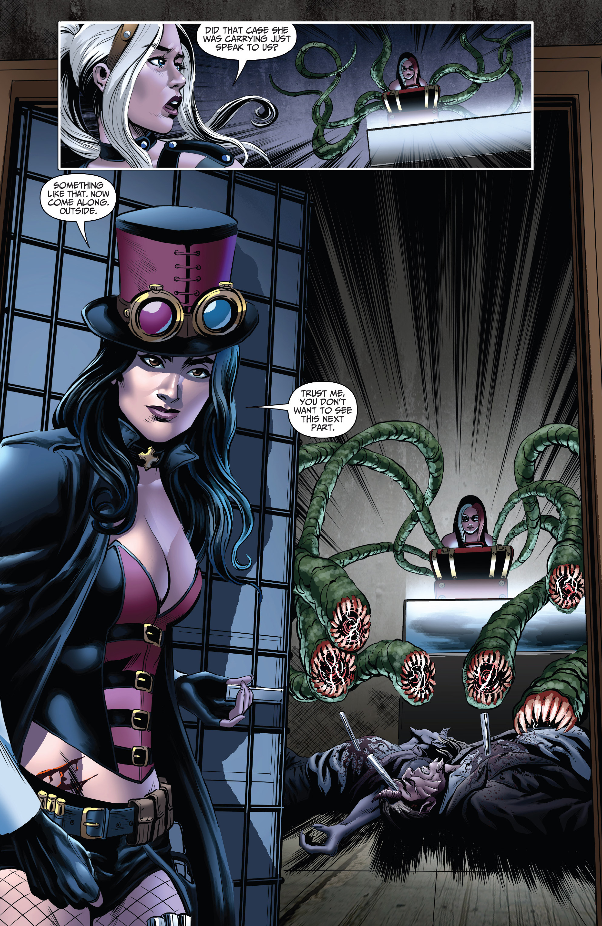 Read online Van Helsing vs. Dracula's Daughter comic -  Issue #2 - 10
