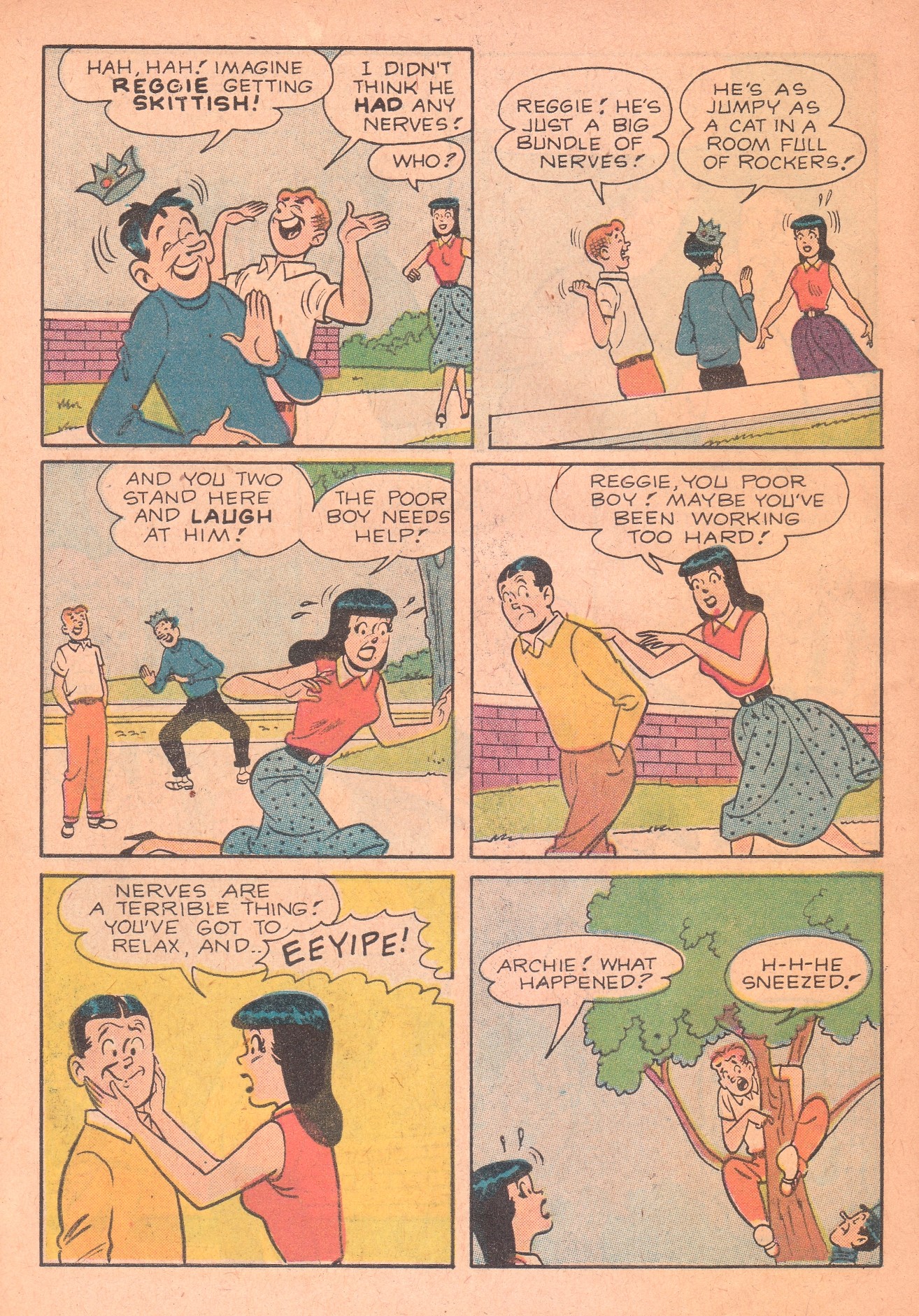 Read online Archie's Pal Jughead comic -  Issue #67 - 23